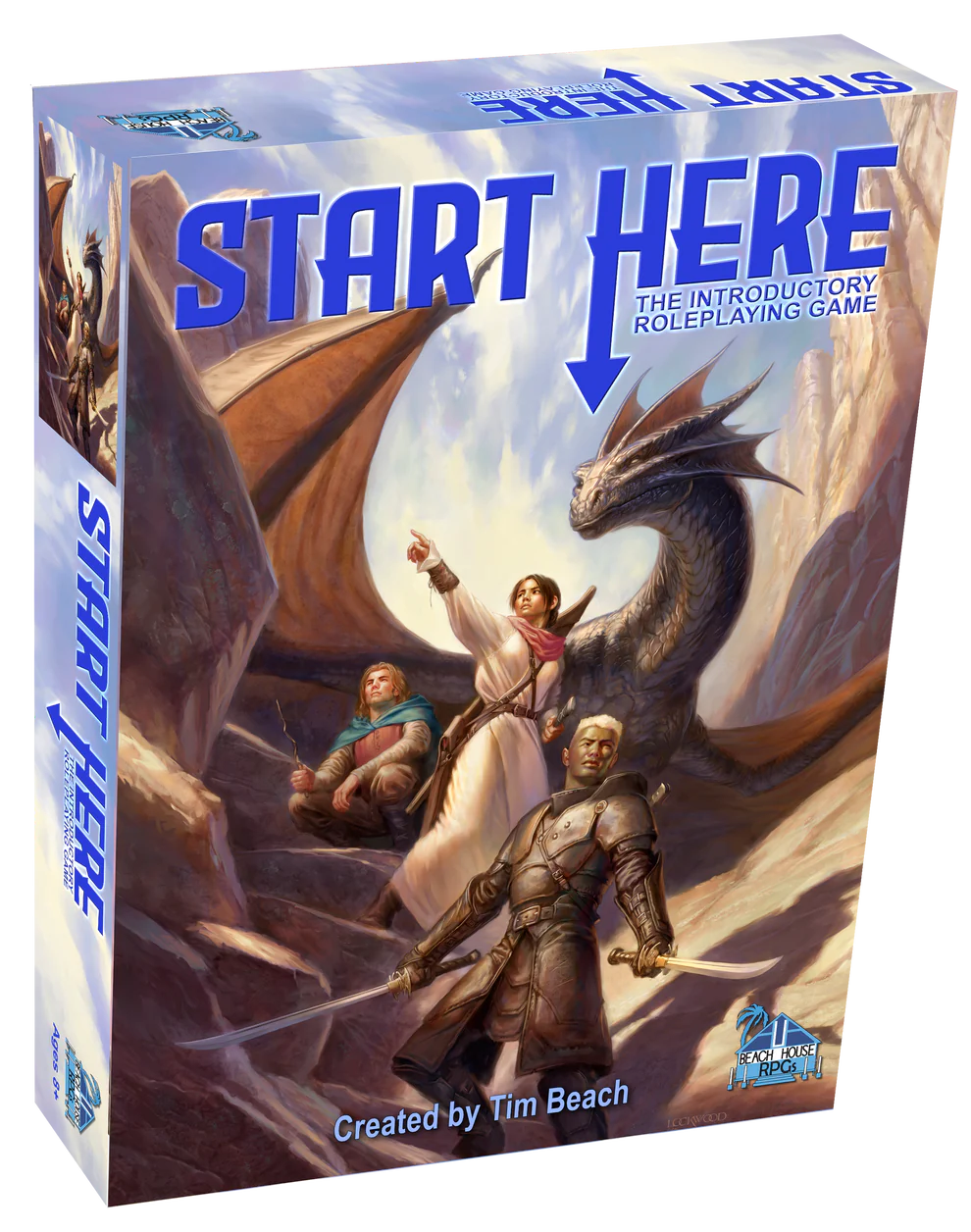 Start Here - The Introductory Roleplaying Game RPG: Boxed set | Odin's Place