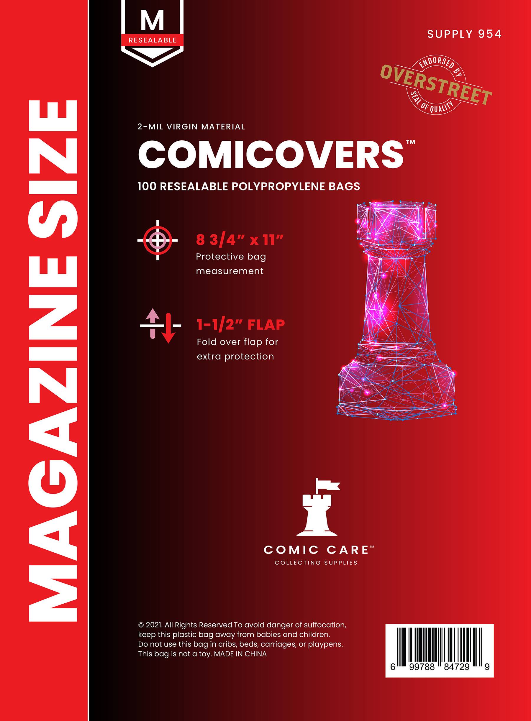 ComiCare Magazine Resealable Bags | Odin's Place