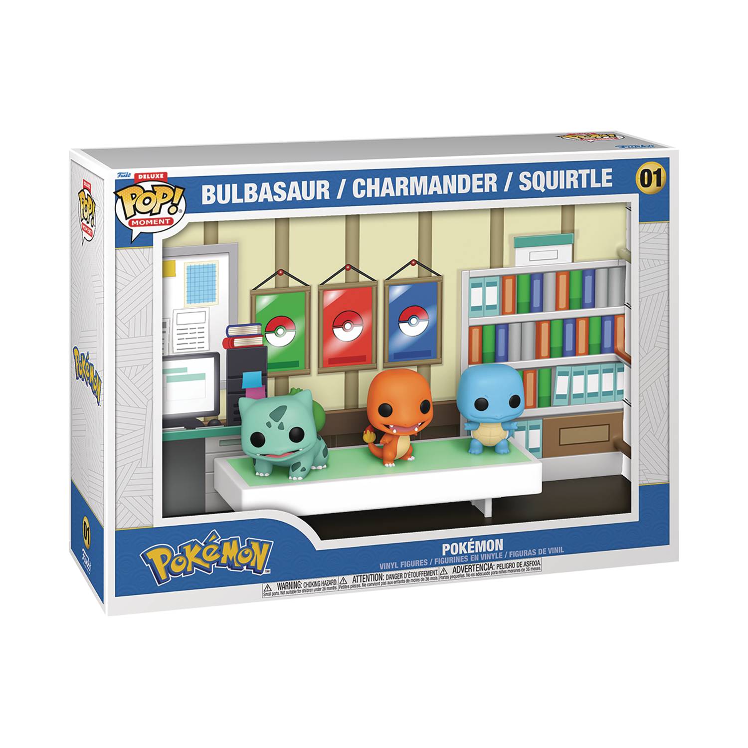 Funko Pop! Moments Deluxe Pokemon Starters | Odin's Place