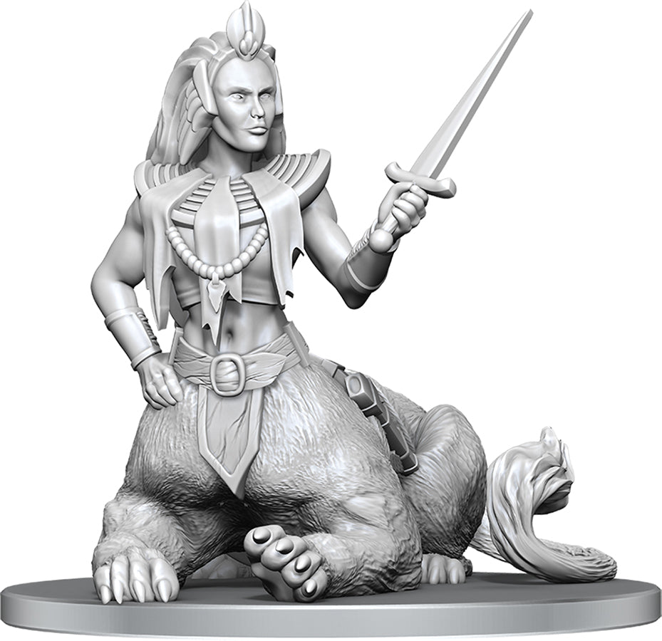 Wizkids Dungeons and Dragons: Nolzur's Marvelous Unpainted Miniatures - Lamia | Odin's Place