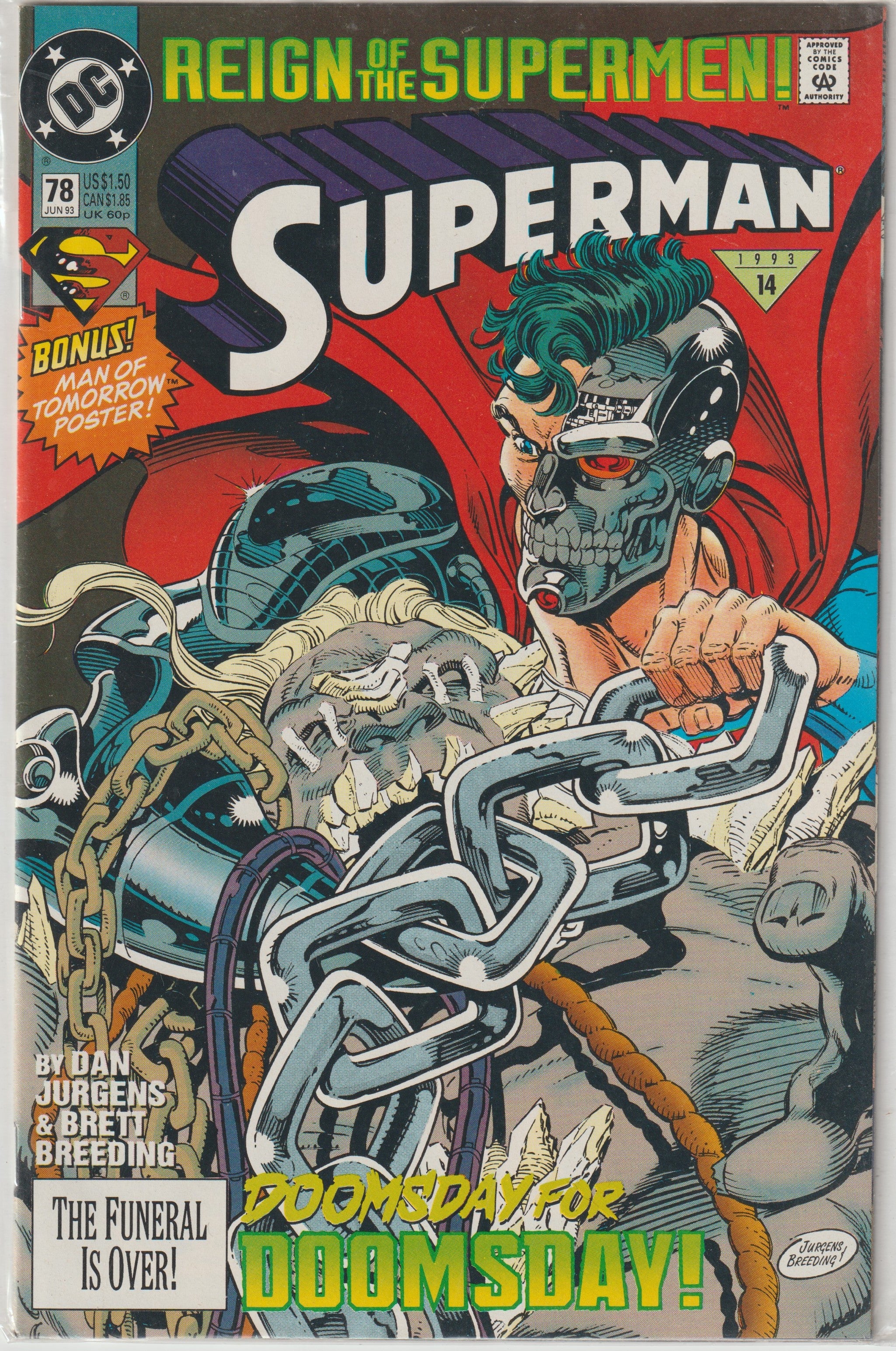 Superman #78 (1993) Variant Cover | Odin's Place