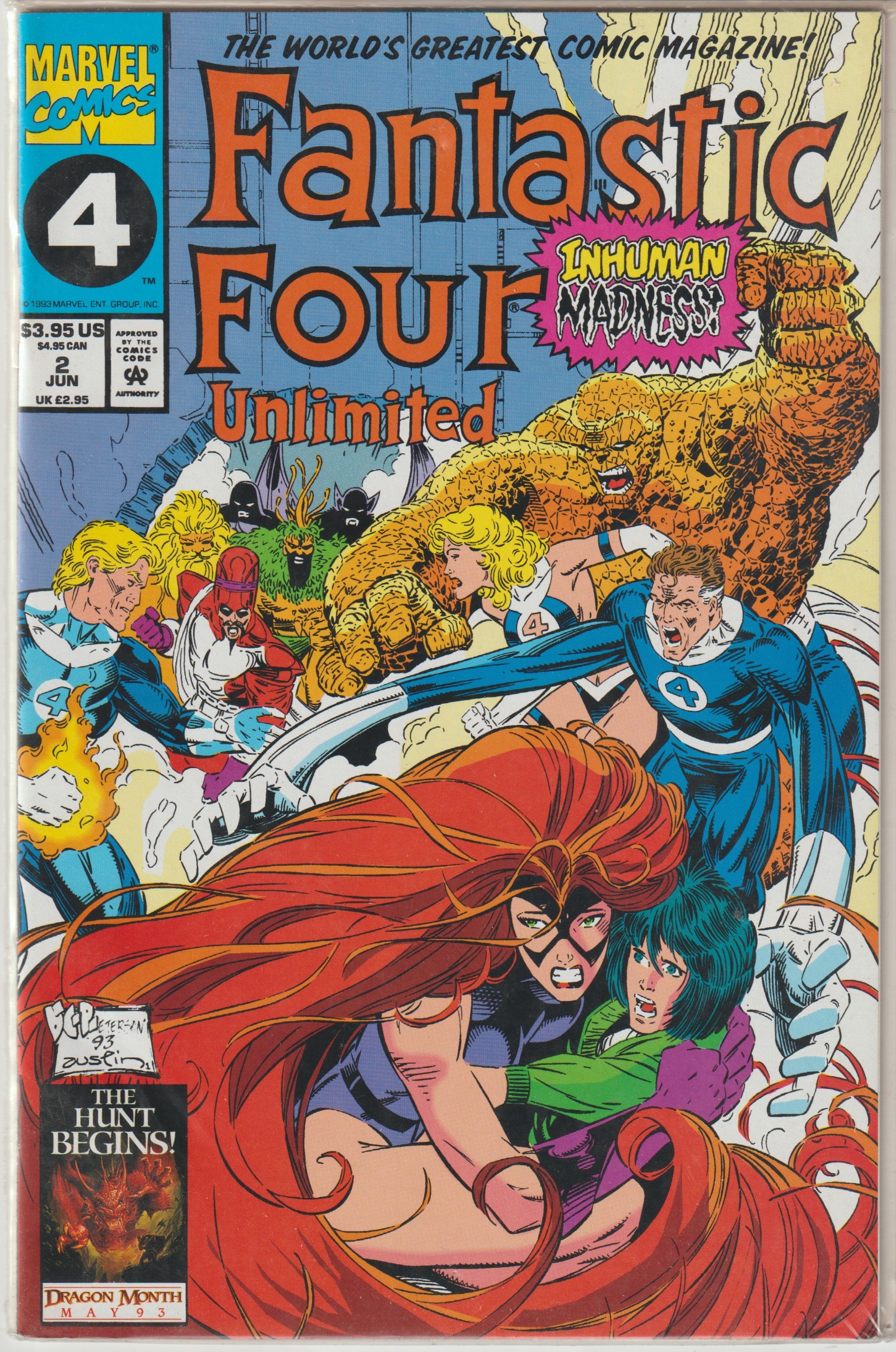 Fantastic Four Unlimited #2 (1993) | Odin's Place