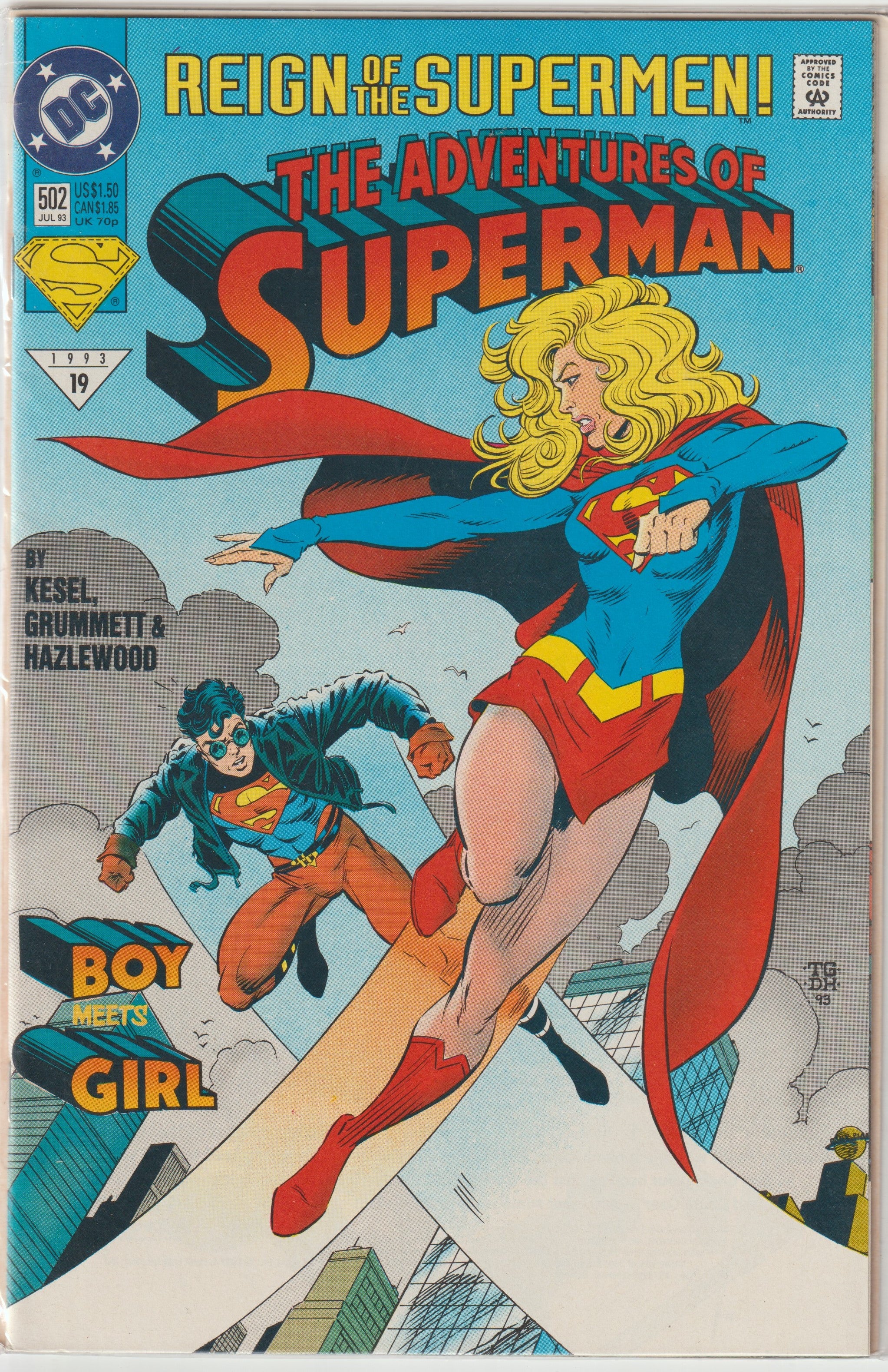 Adventures of Superman #502 (1993) | Odin's Place