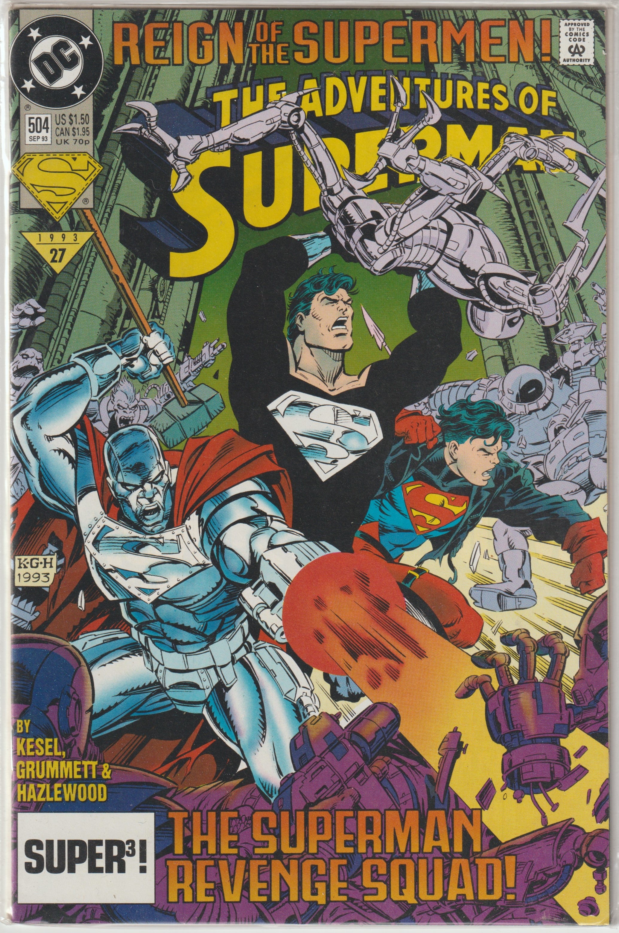 Adventures of Superman #504 (1993) | Odin's Place