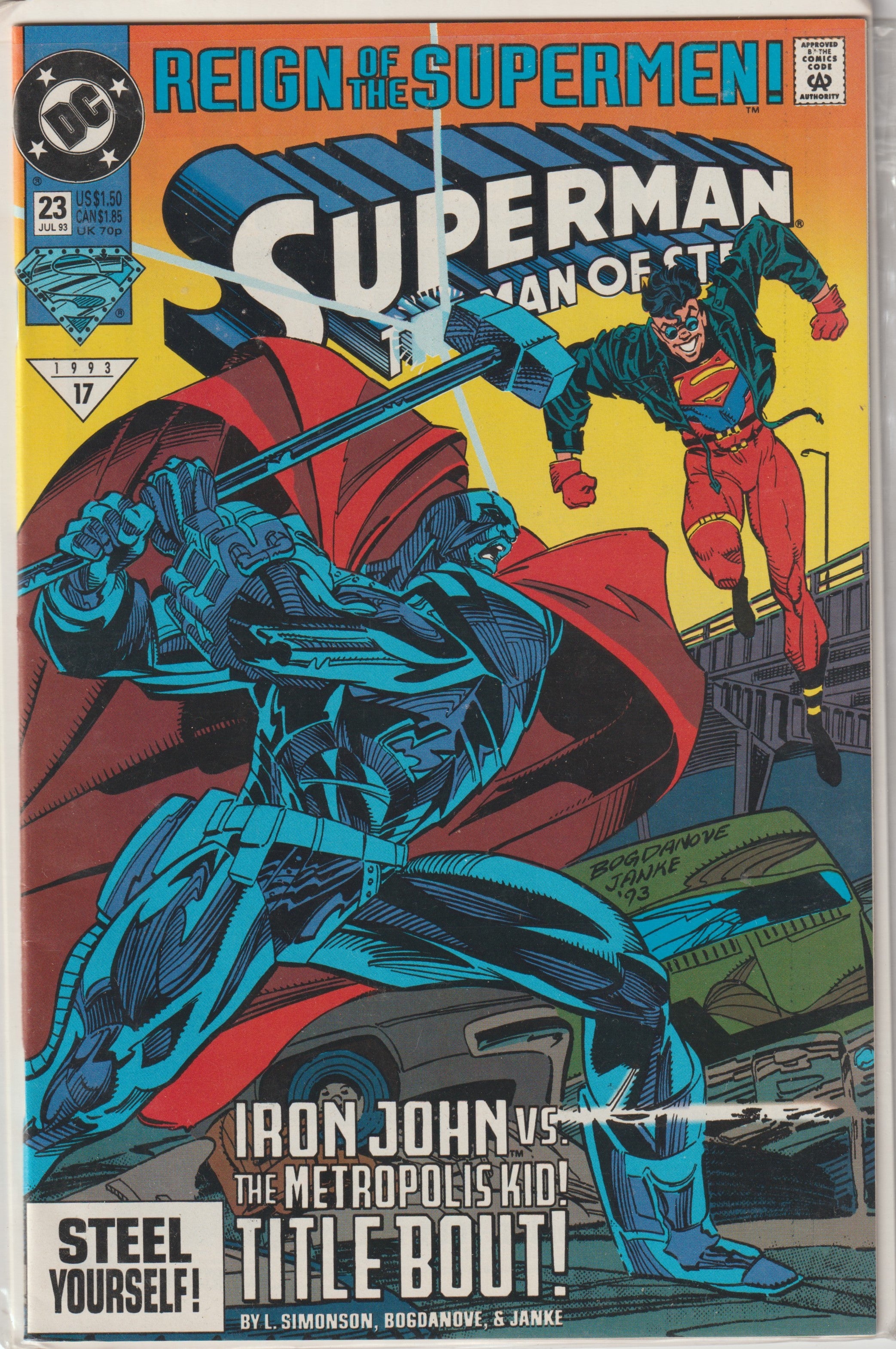 Superman the Man of Steel #23 (1993) | Odin's Place