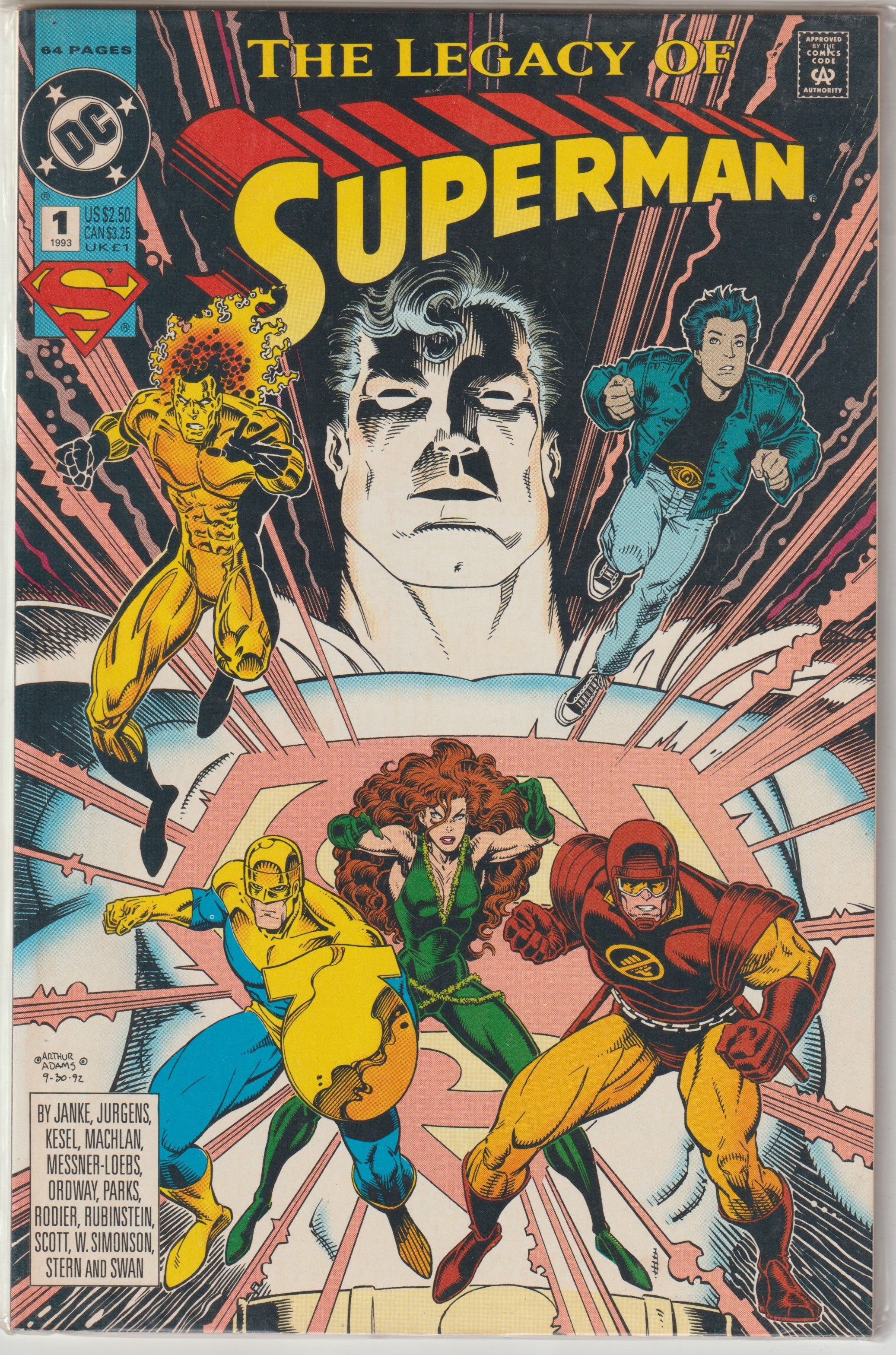 Legacy of Superman #1 (1993) | Odin's Place