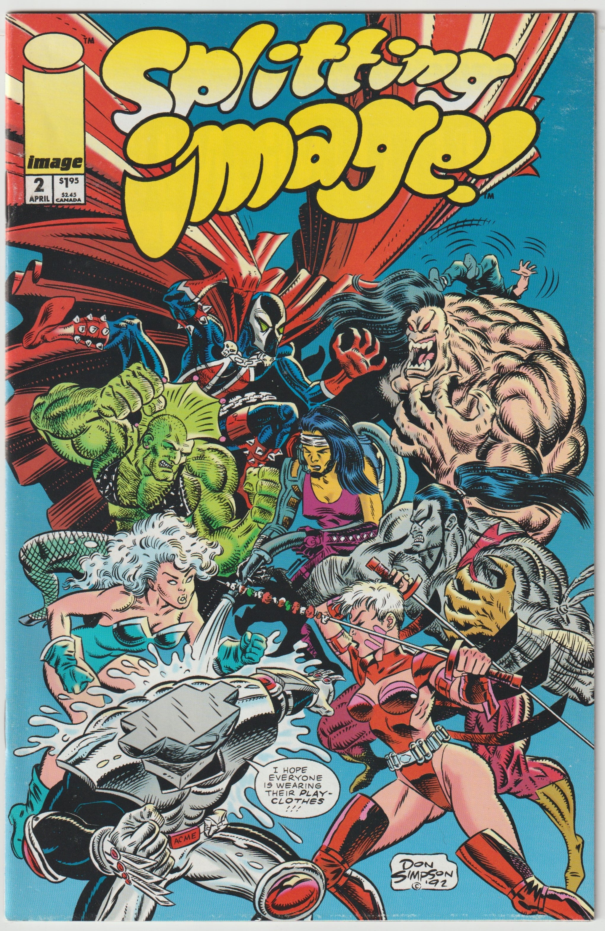 Spitting Image! #2 (1993) | Odin's Place