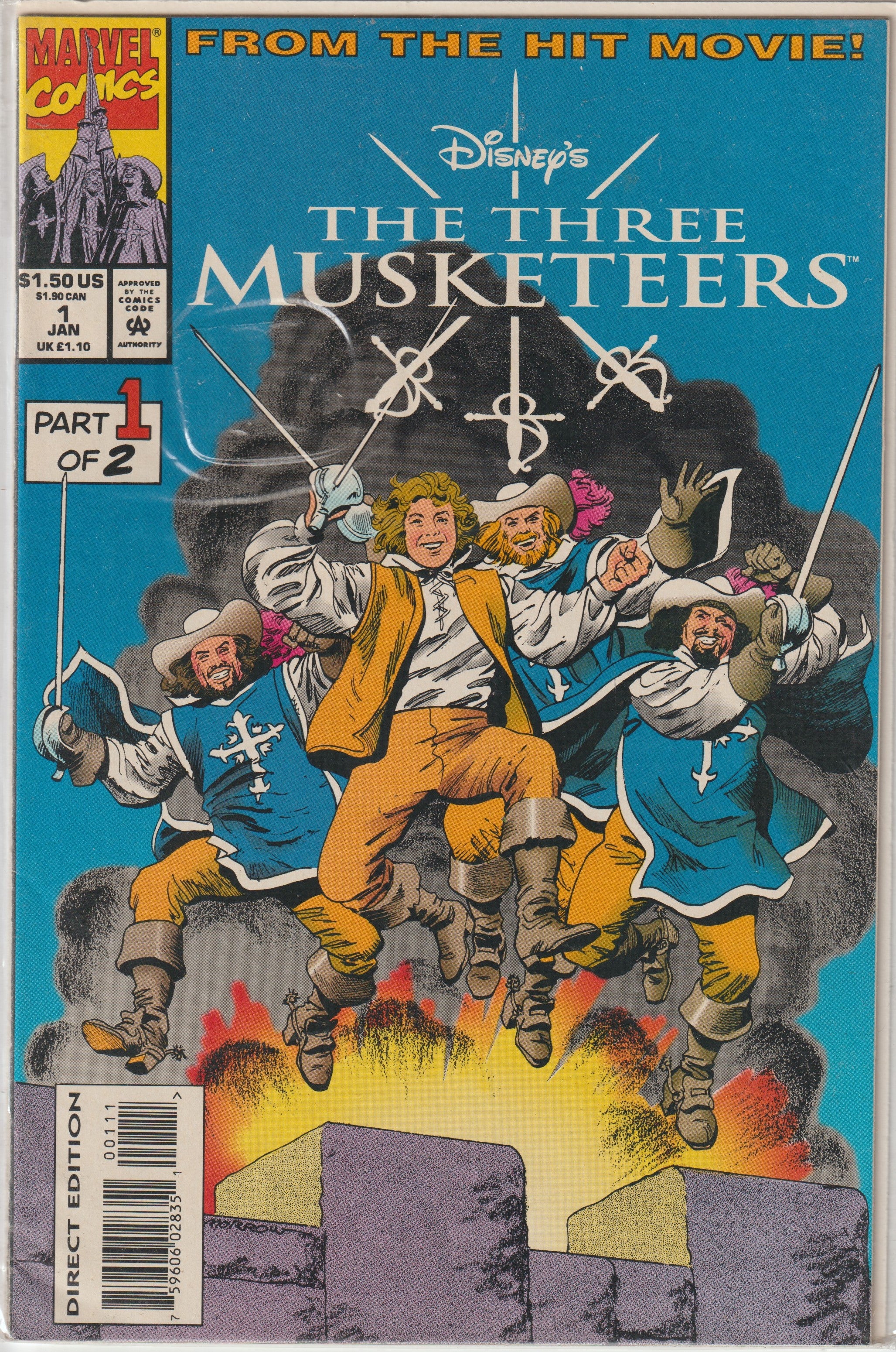 Disney's The Three Musketeers #1 (1994) | Odin's Place
