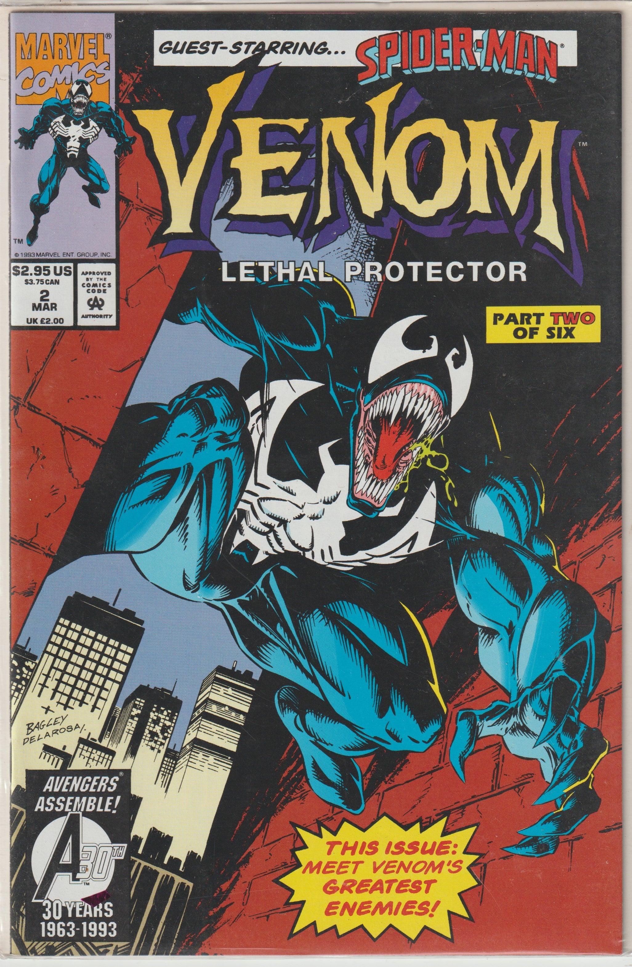 Venom: Lethal Protector #2 (1993) | Odin's Place