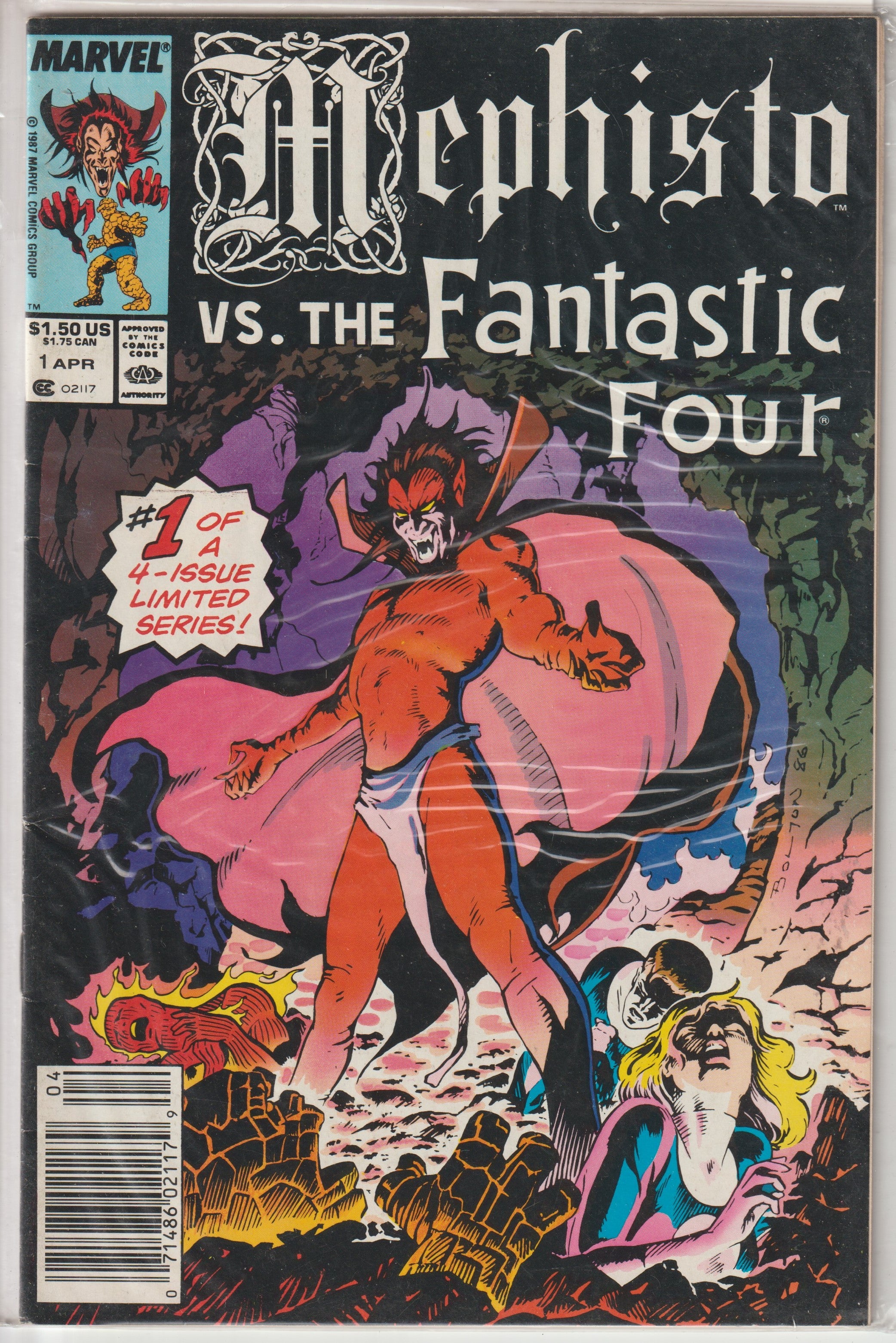 Mephisto vs The Fantastic Four #1 (1987) | Odin's Place