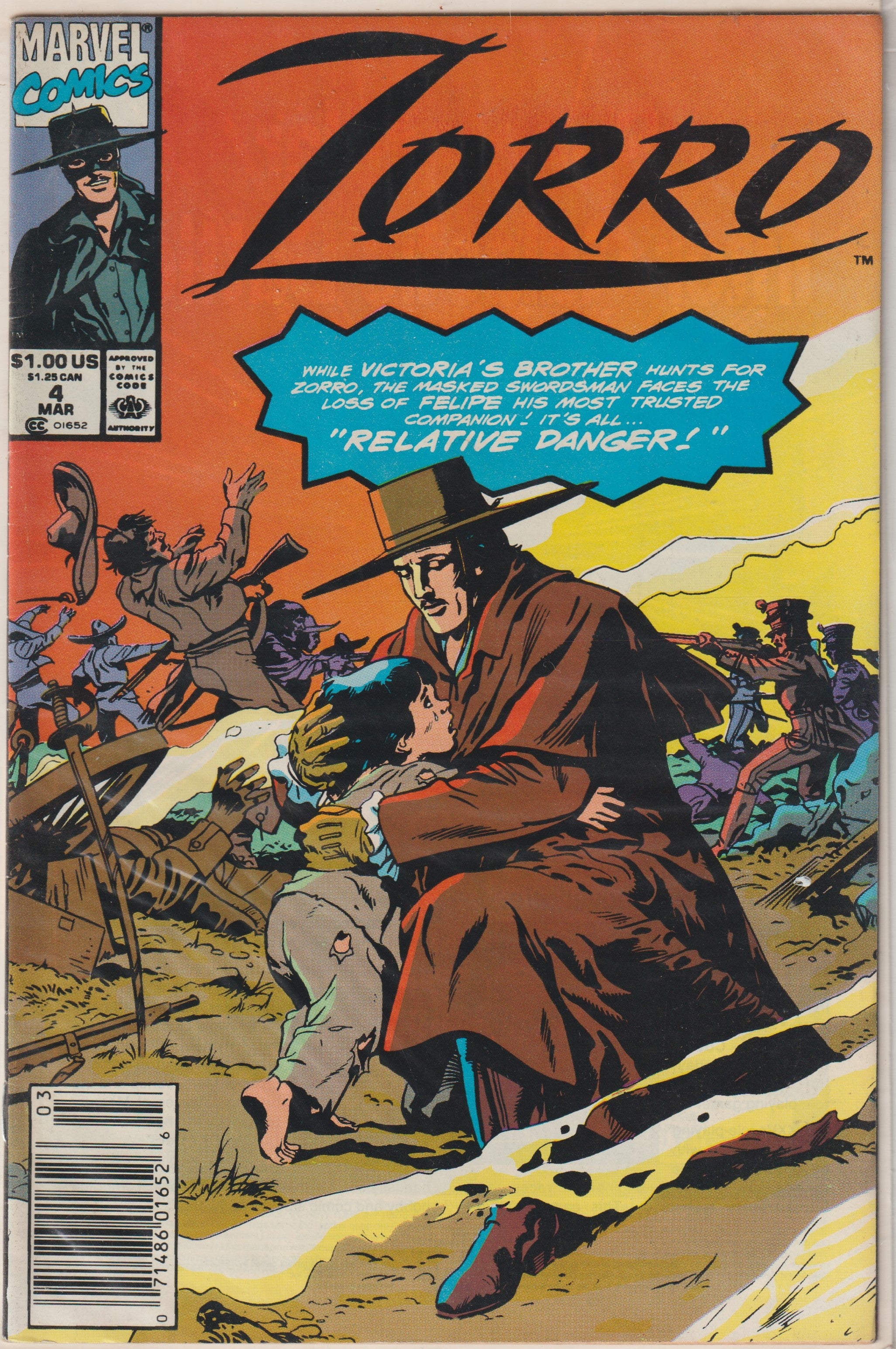 Zorro #4 (1990) | Odin's Place