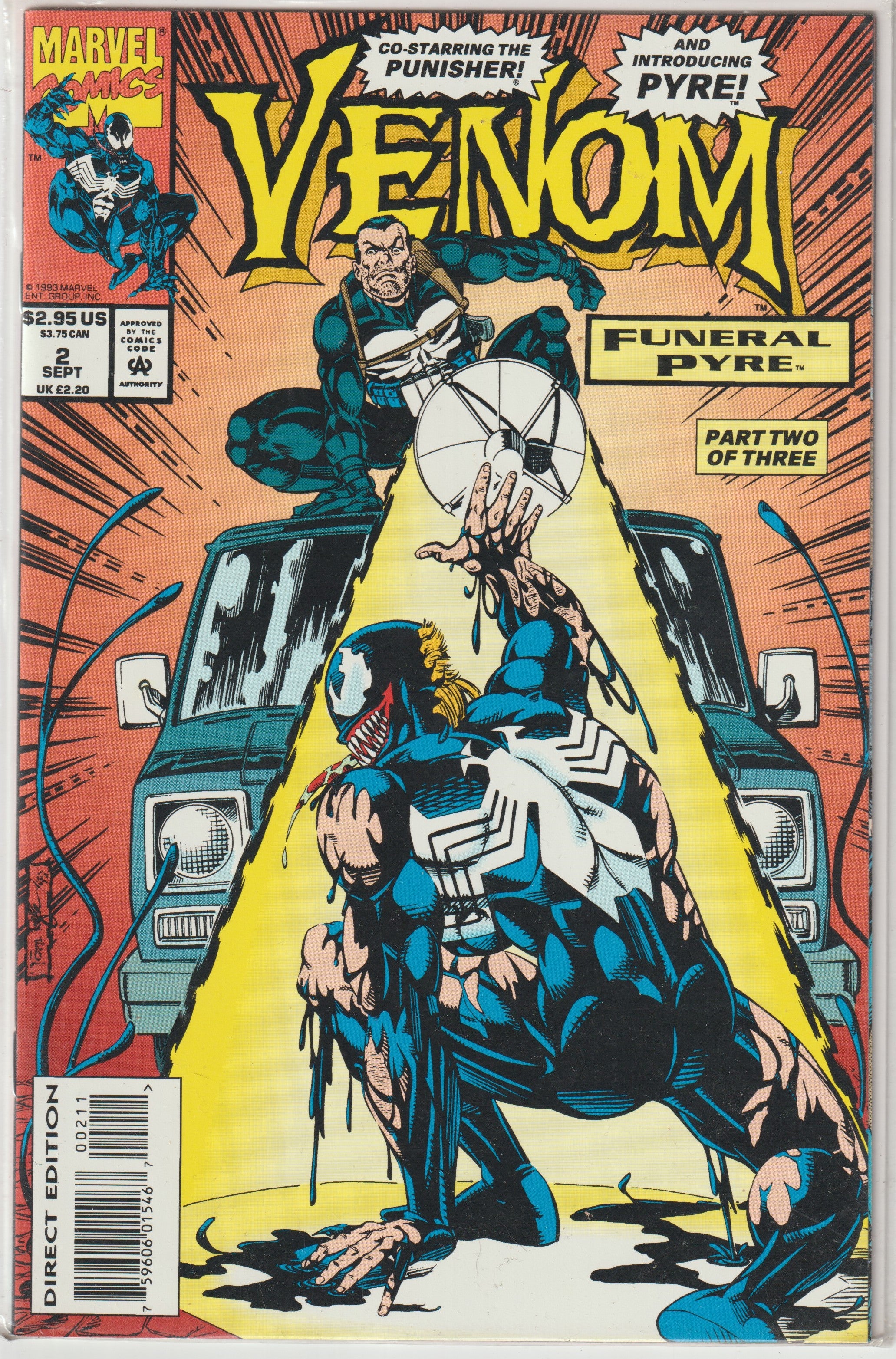 Venom: Funeral Pyre #2 (1993) | Odin's Place