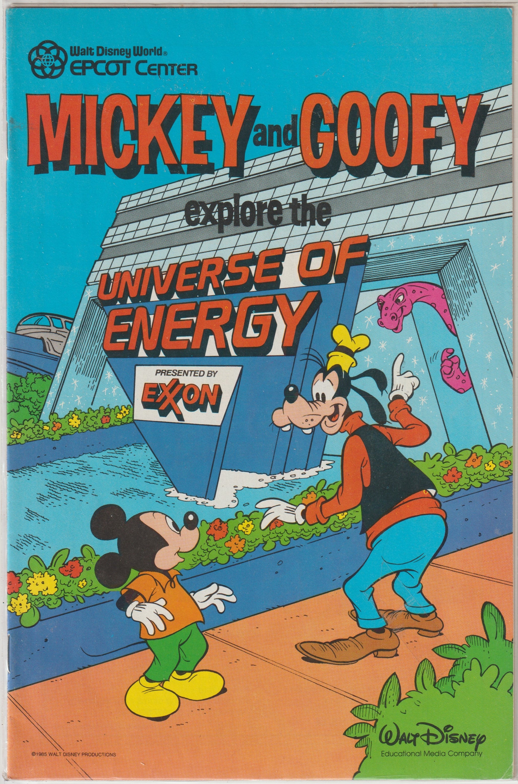 Mickey Mouse and Goofy Explore the Universe of Energy #1 (1985) | Odin's Place