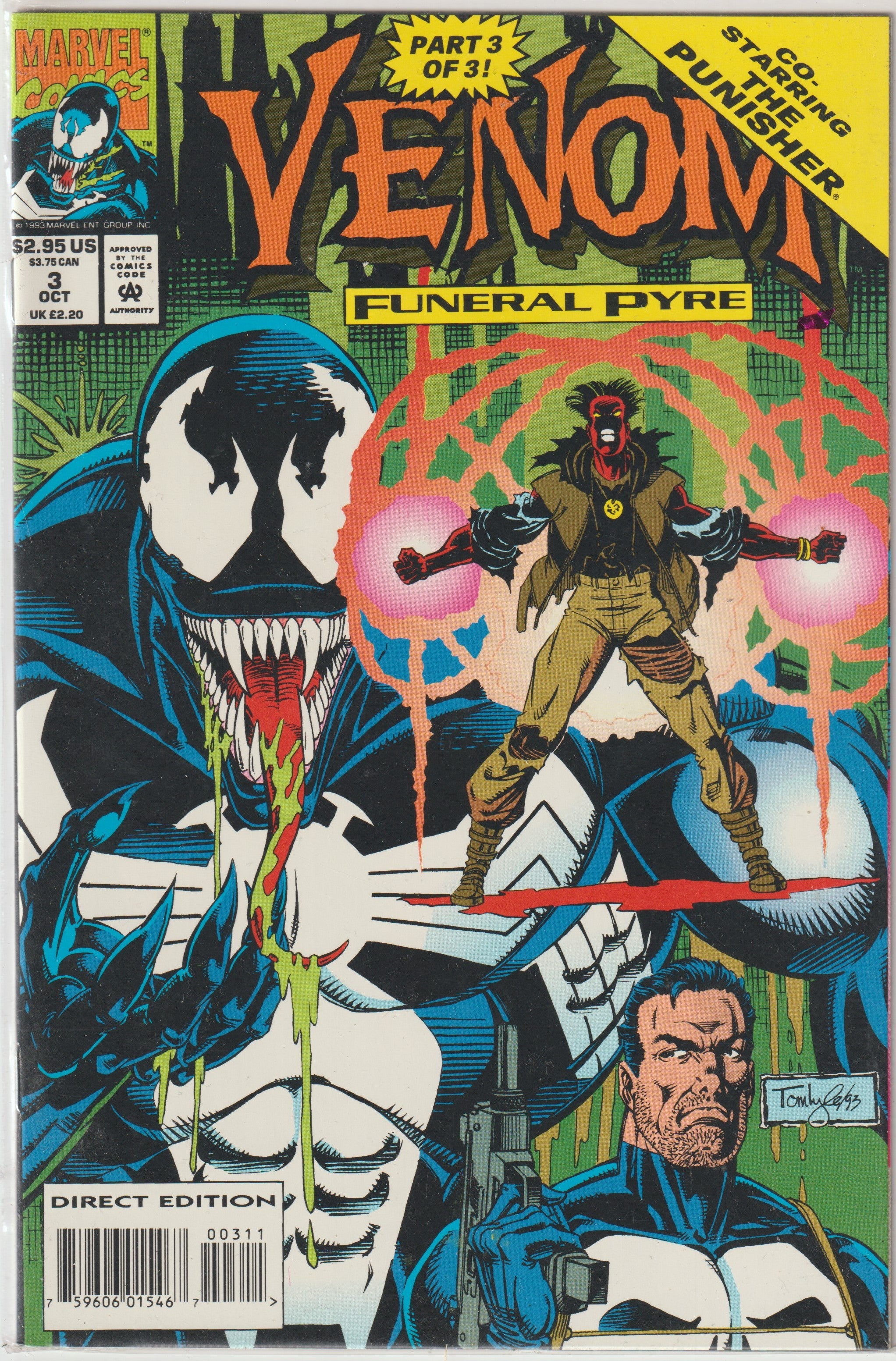 Venom: Funeral Pyre #3 (1993) | Odin's Place