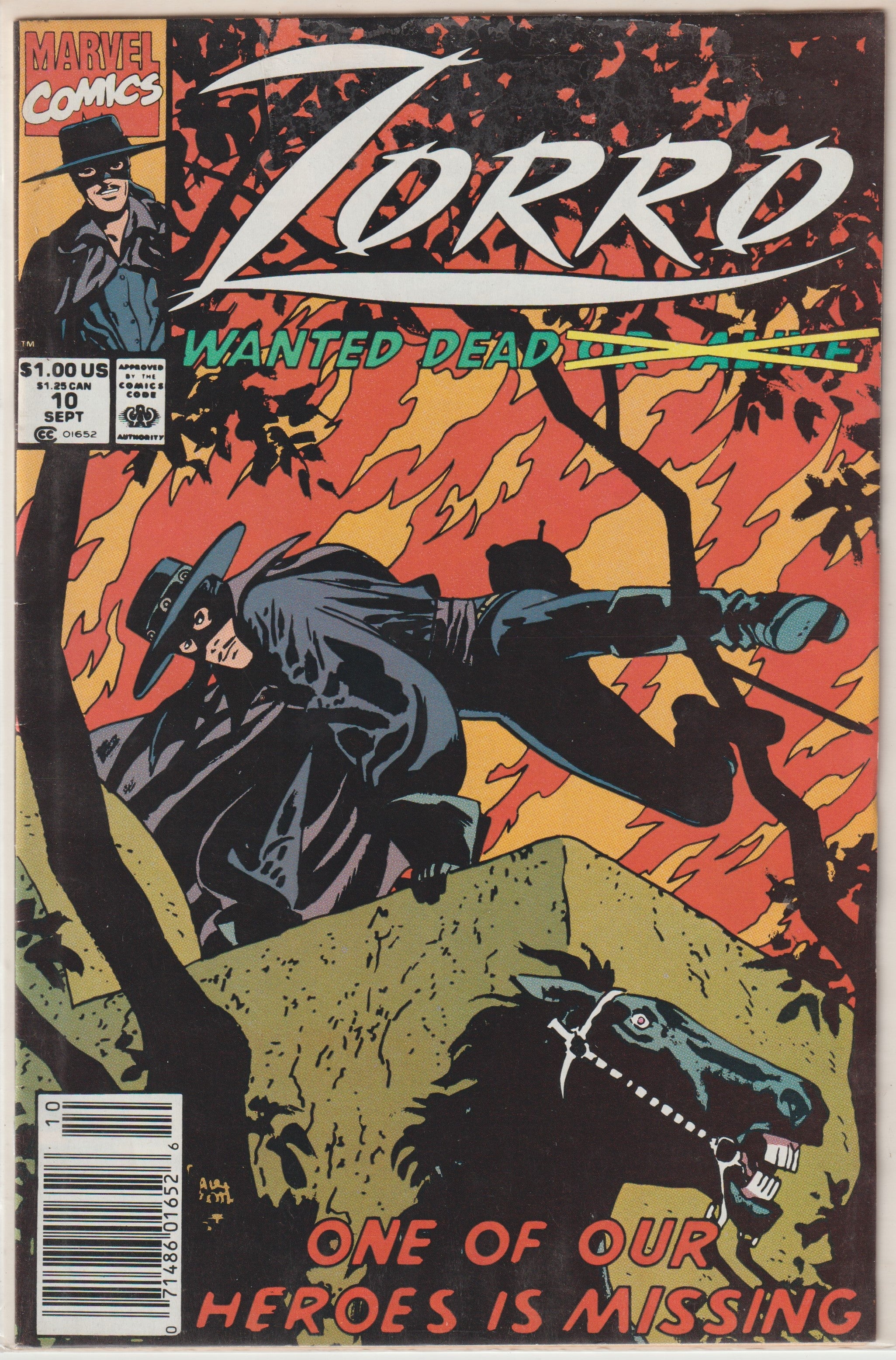 Zorro #10 (1990) | Odin's Place