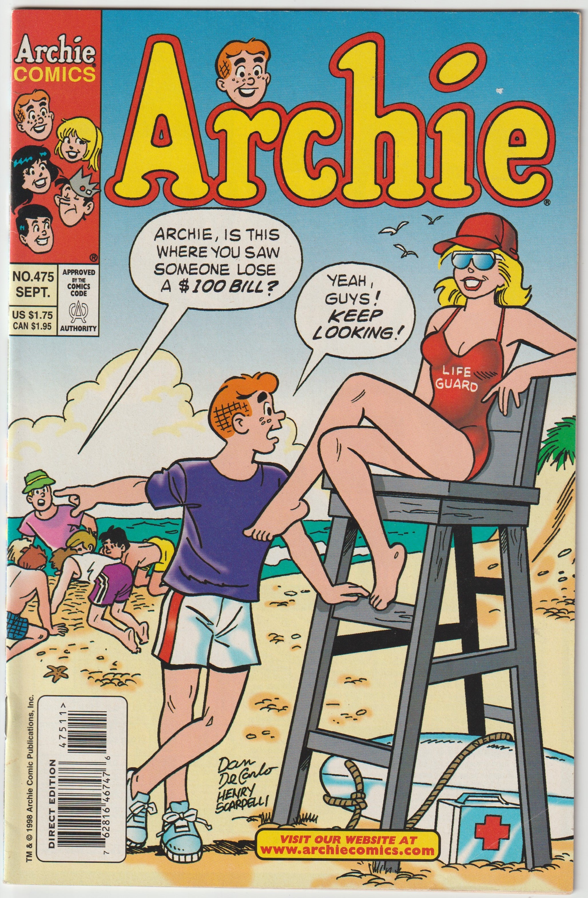Archie #475 (1998) | Odin's Place