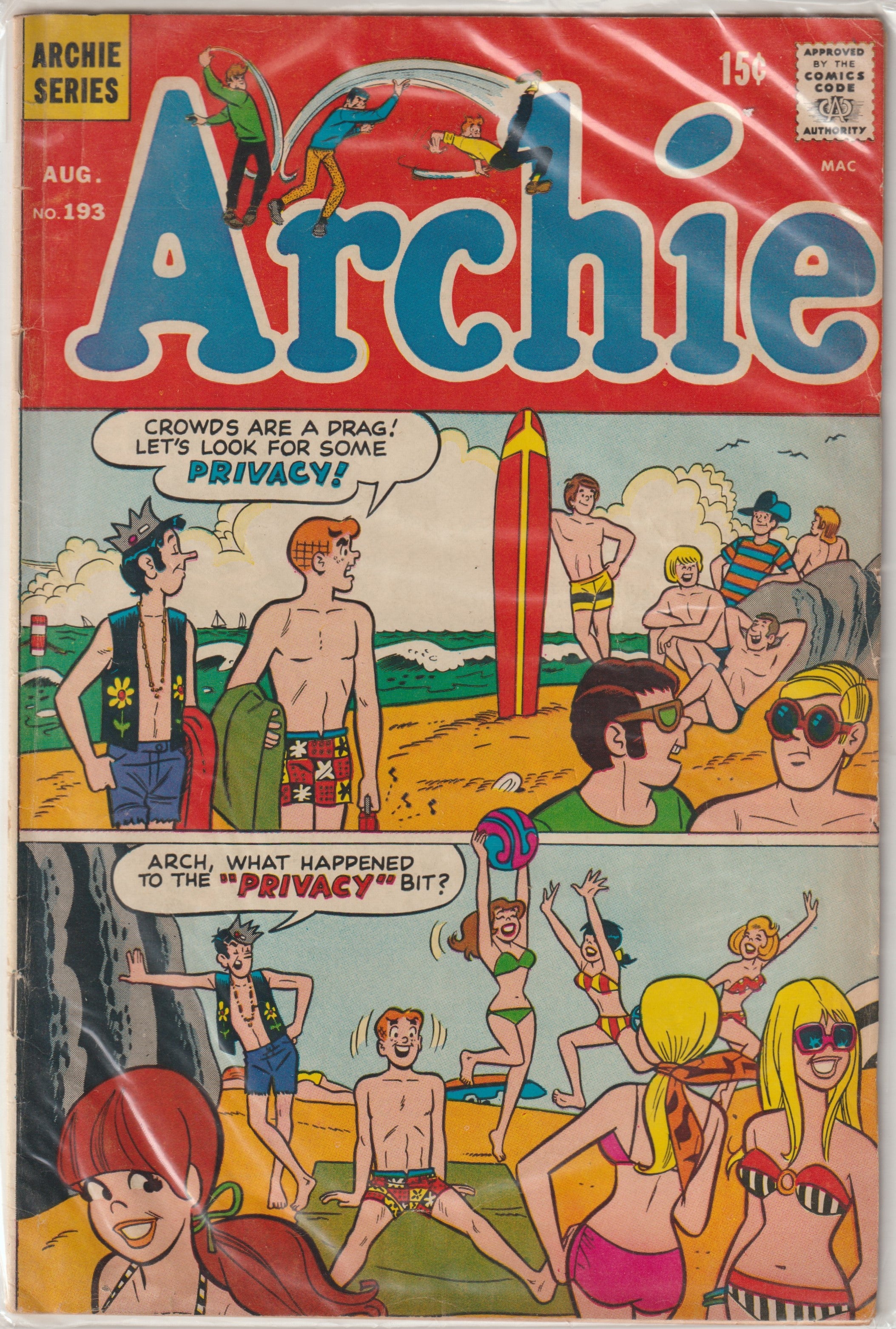 Archie #193 (1969) | Odin's Place