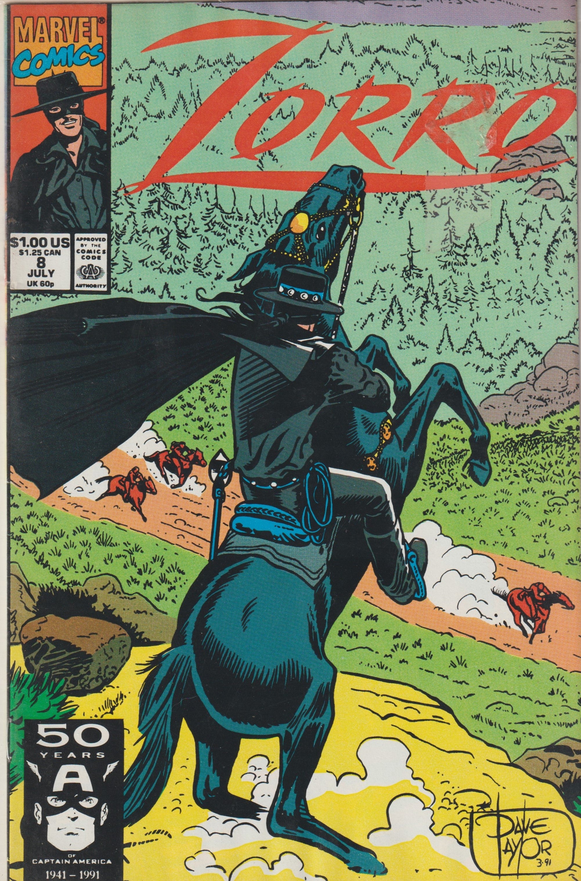 Zorro #8 (1990) | Odin's Place