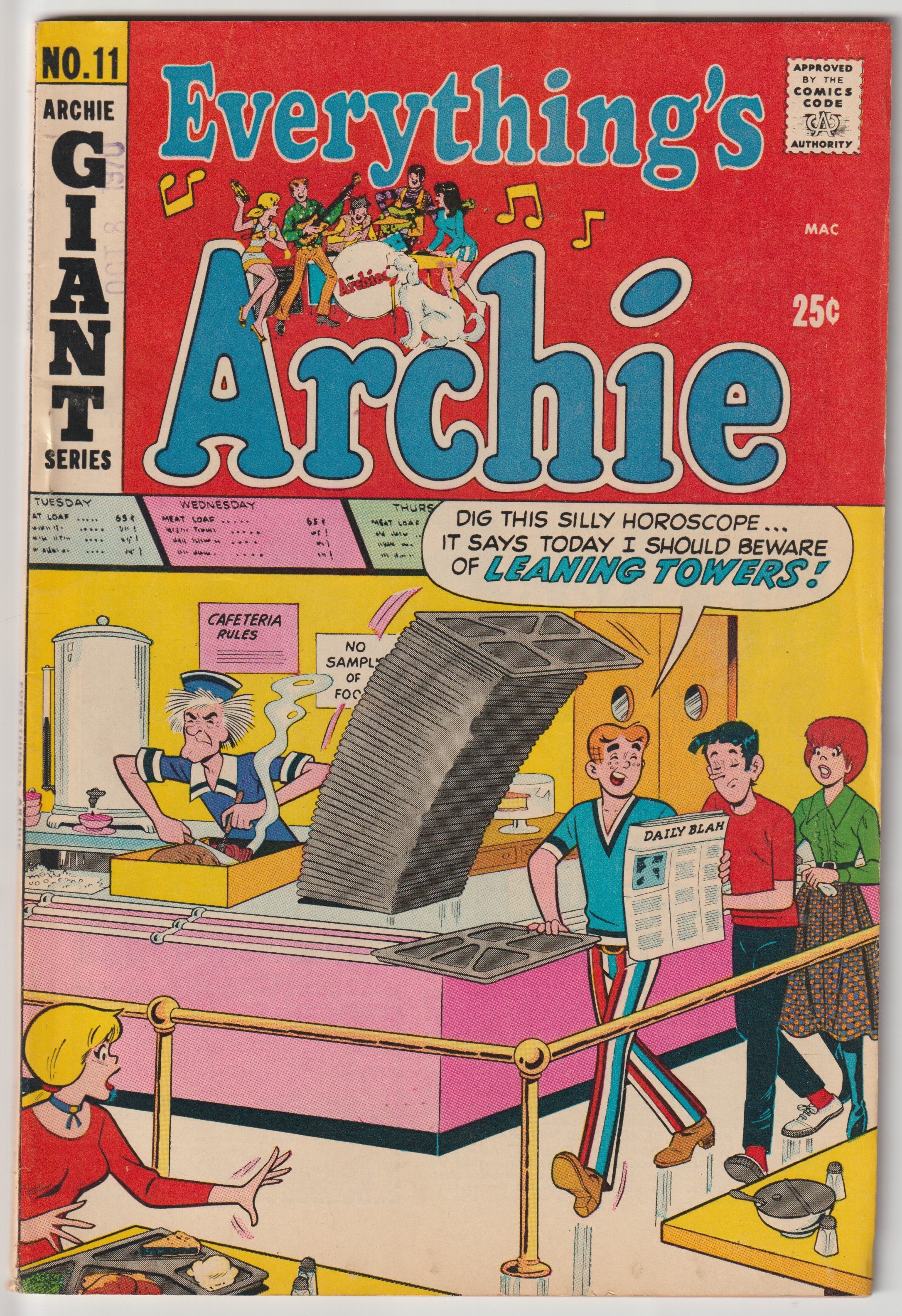 Everything's Archie #11 (1970) | Odin's Place