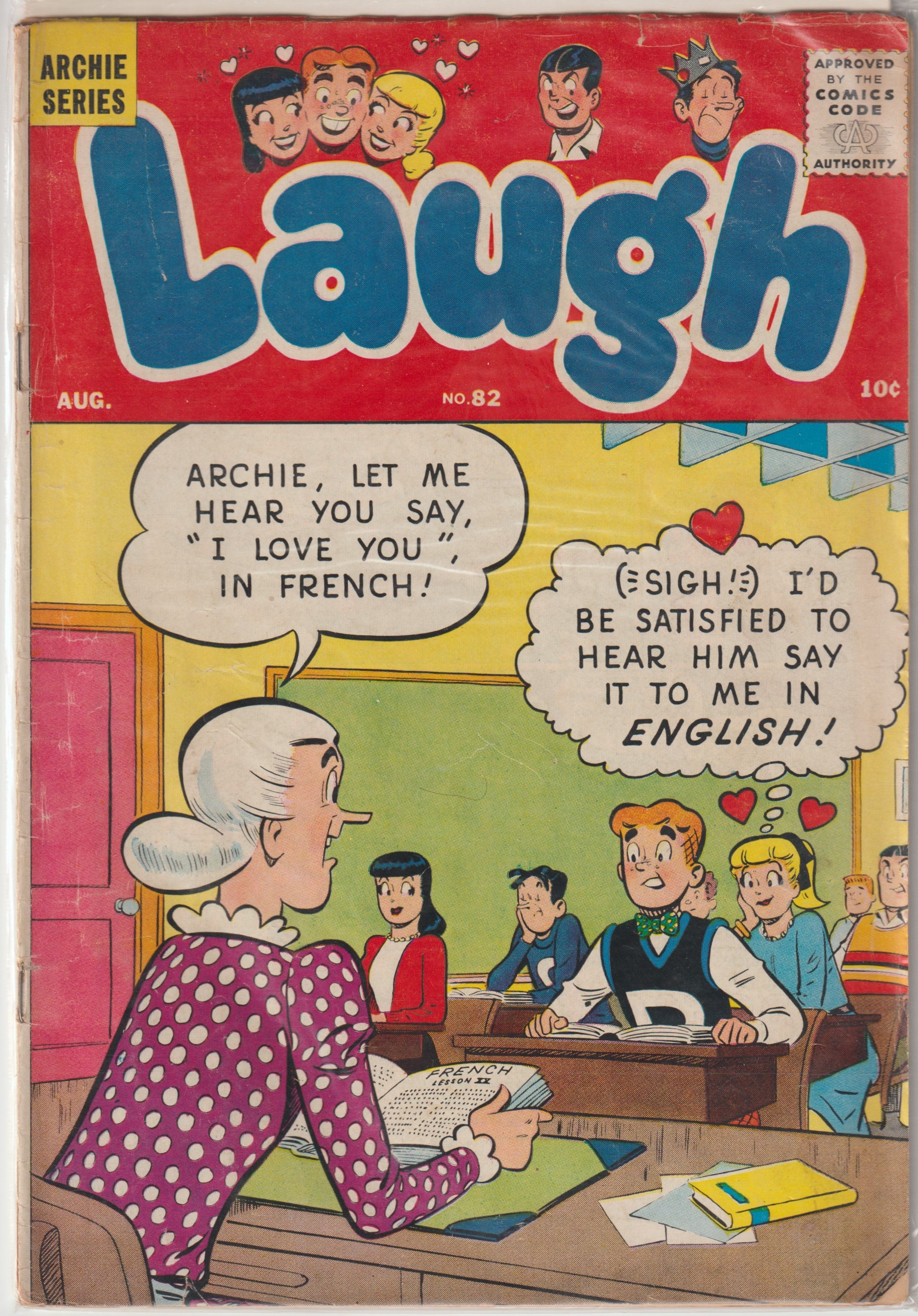 Laugh Comics (1946 Archie 1st Series) #82 | Odin's Place