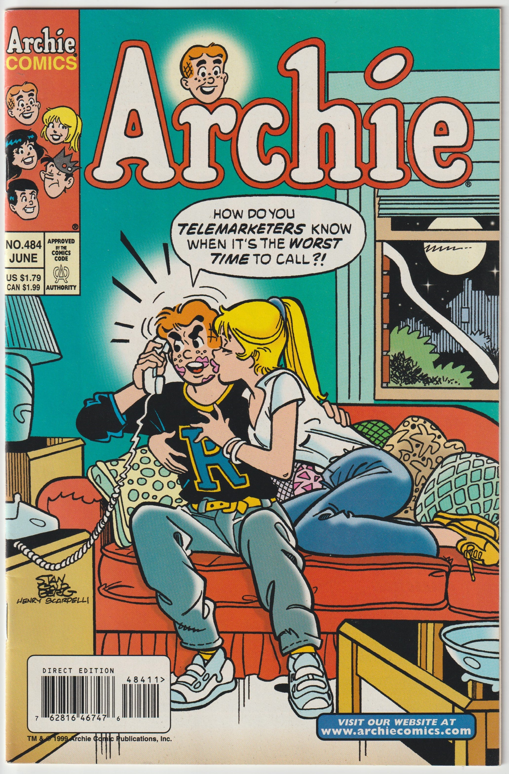 Archie #484 (1999) | Odin's Place