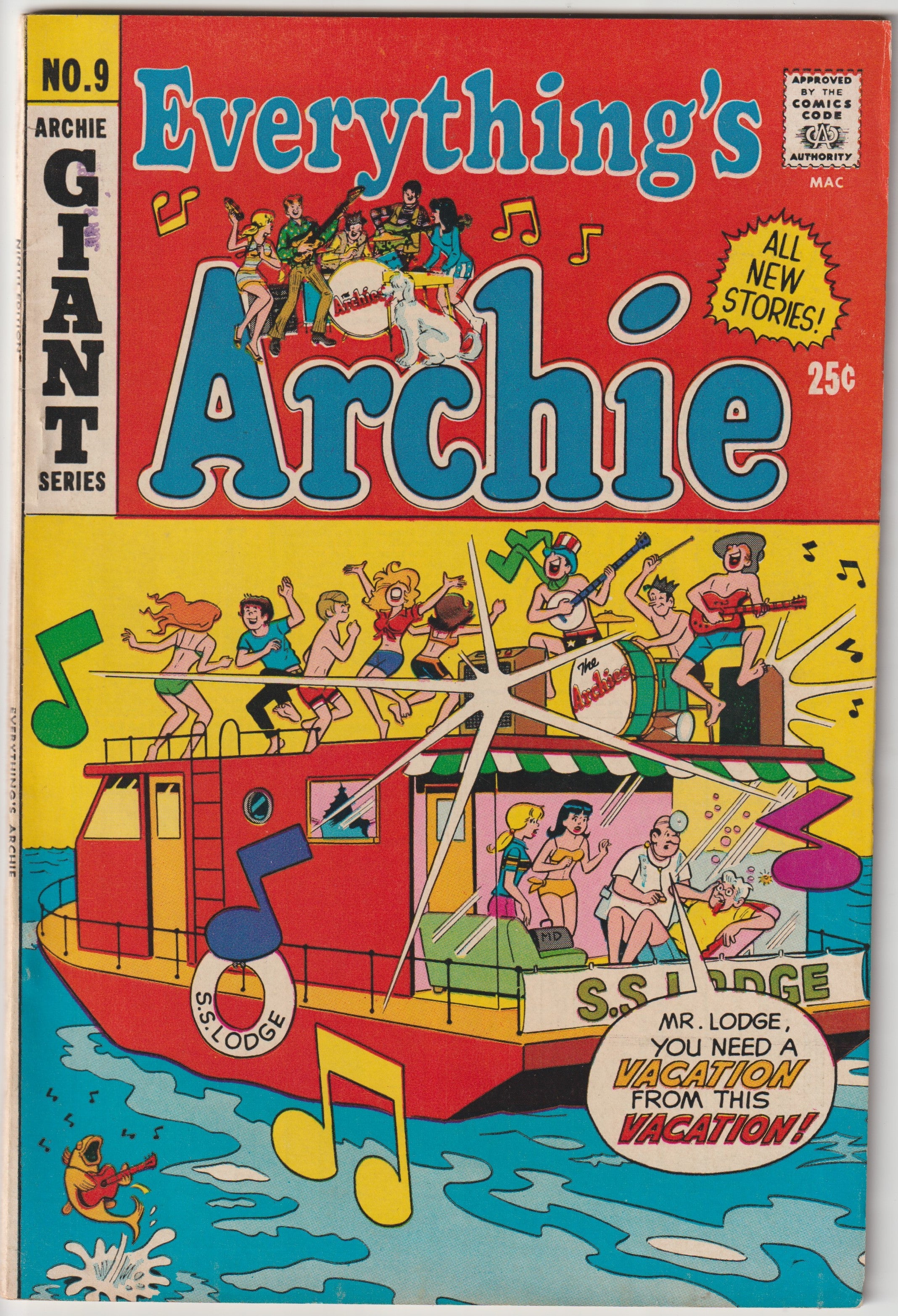 Everything's Archie #9 (1970) | Odin's Place