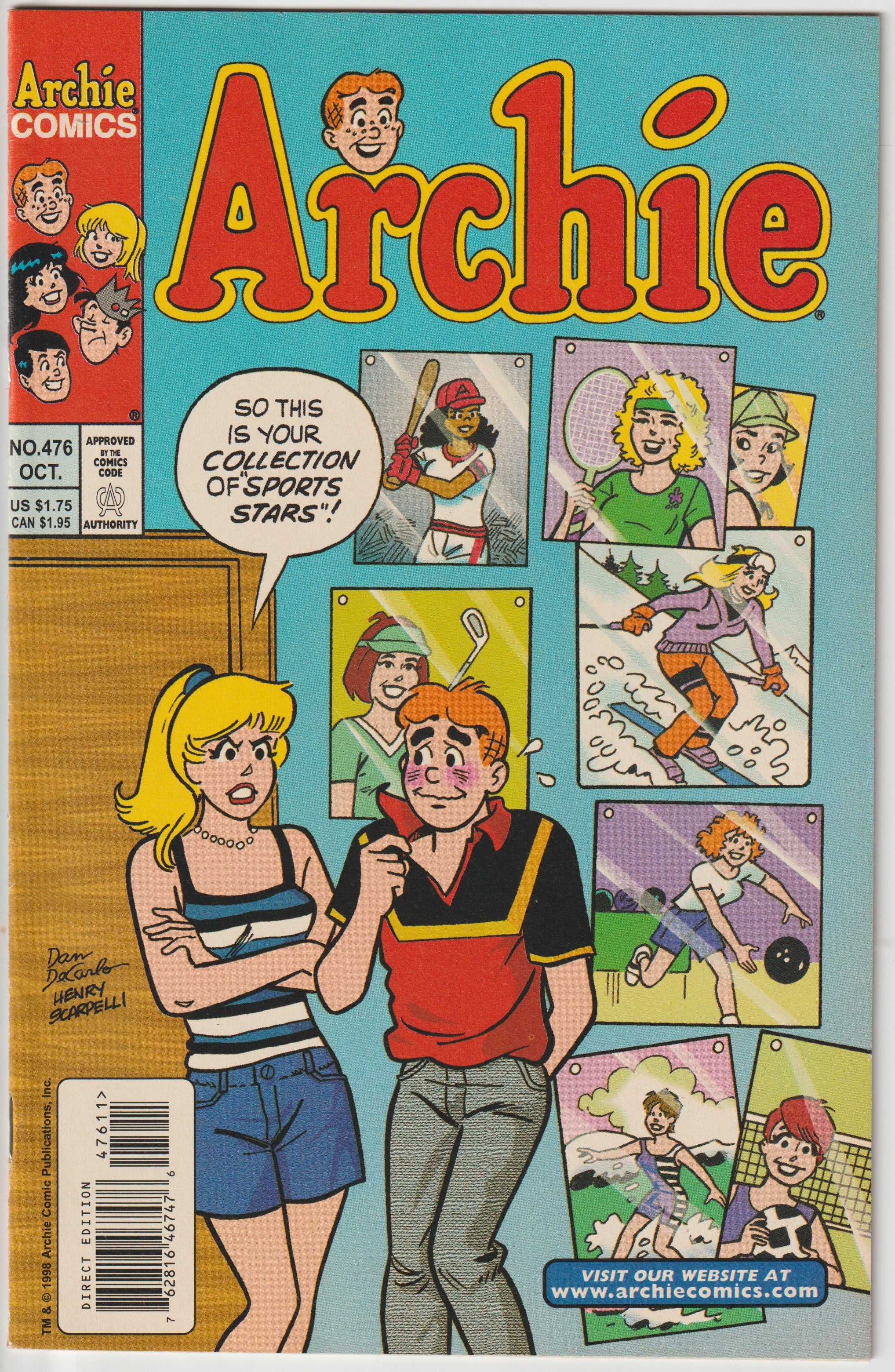 Archie #476 (1998) | Odin's Place