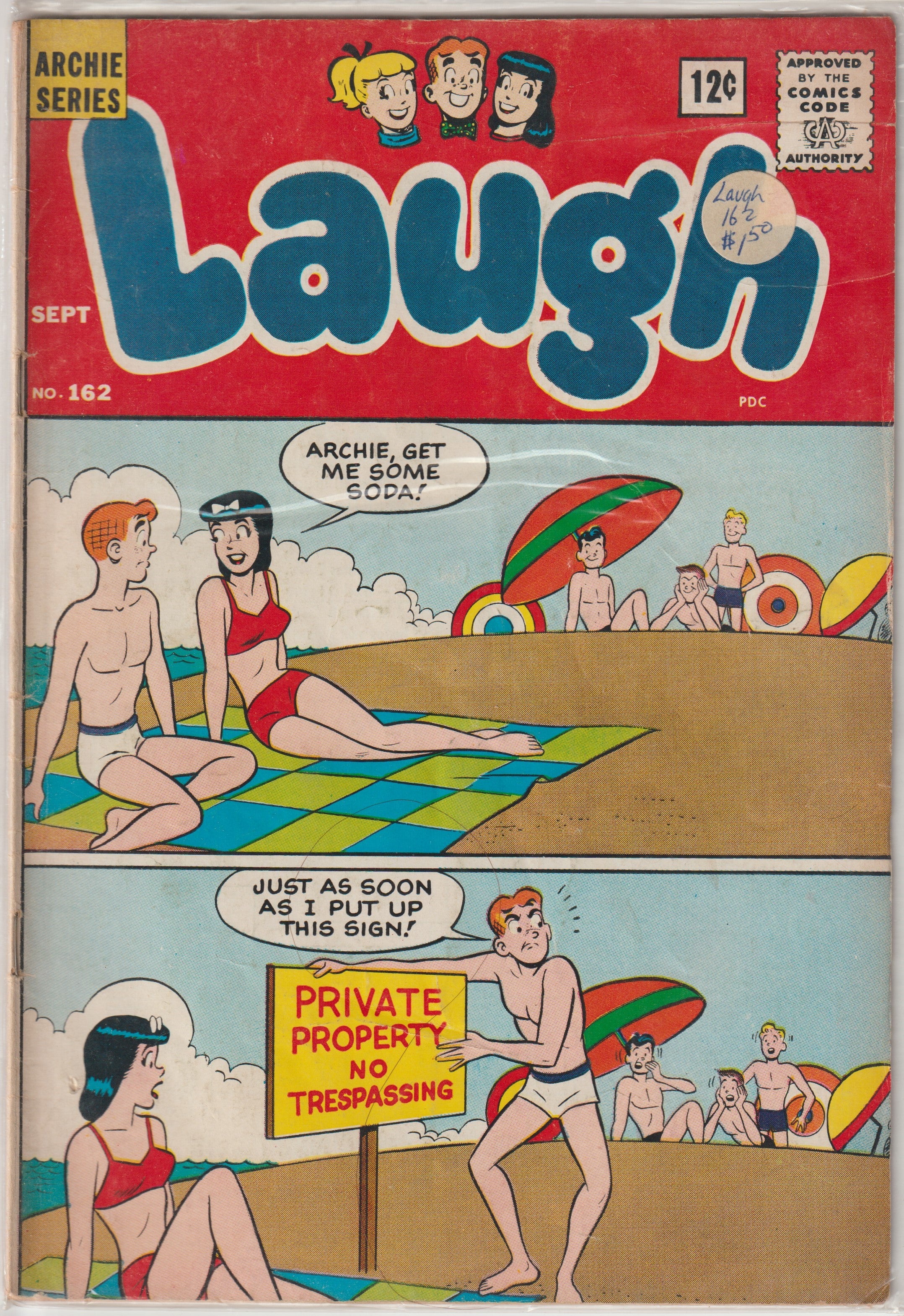 Laugh Comics (1946 Archie 1st Series) #162 | Odin's Place