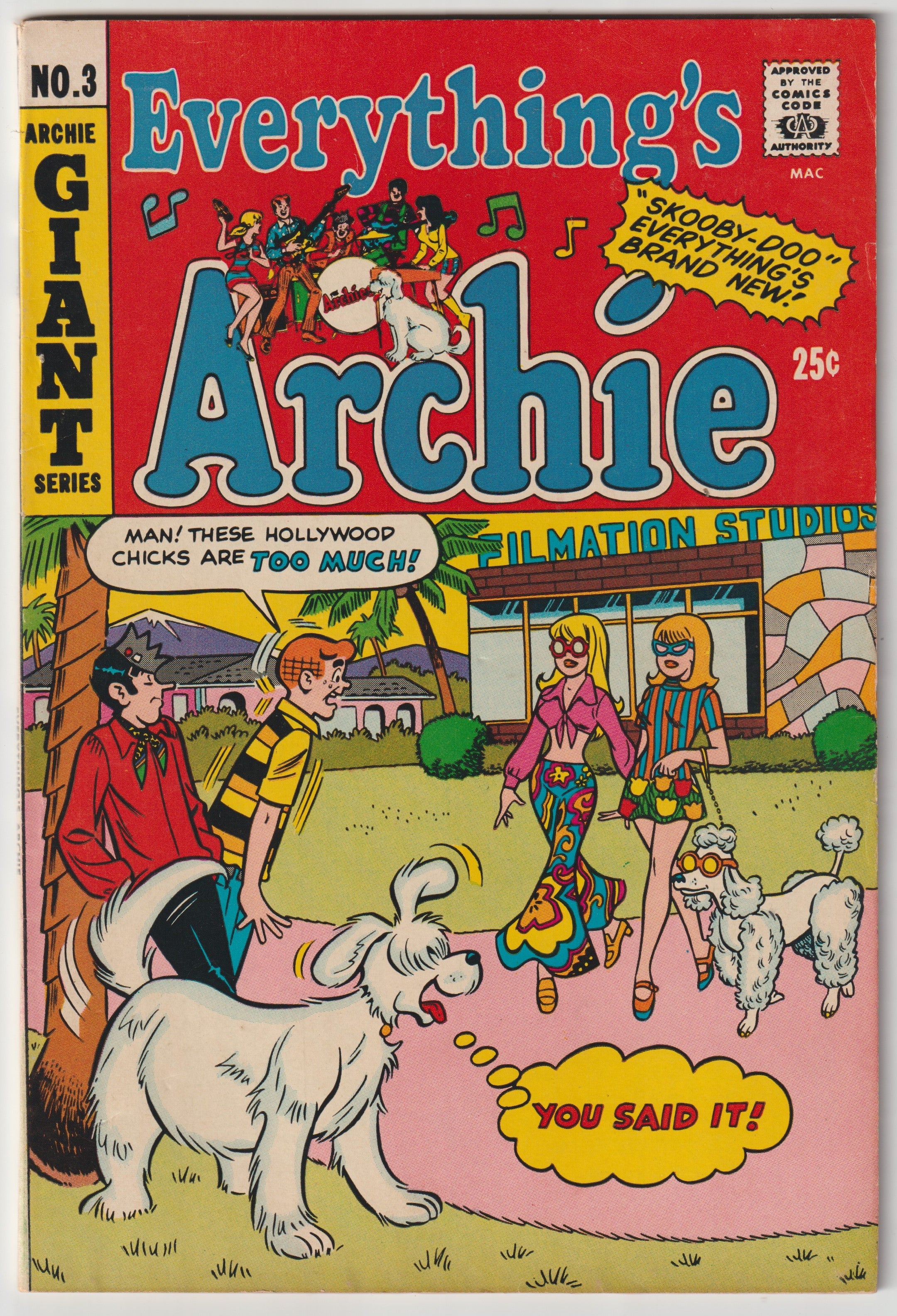 Everything's Archie #3 (1969) | Odin's Place