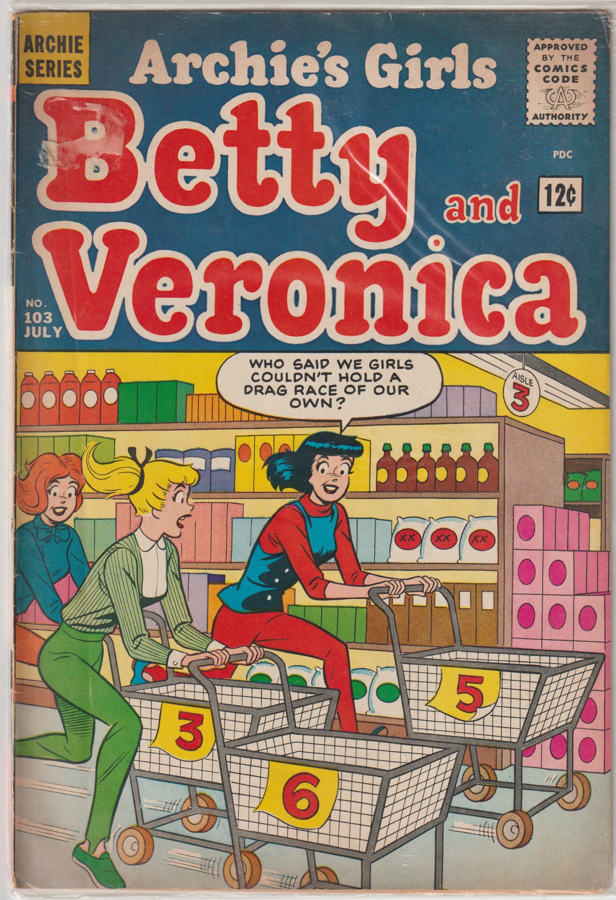 Archie's Girls Betty and Veronica  #103 (1964) | Odin's Place