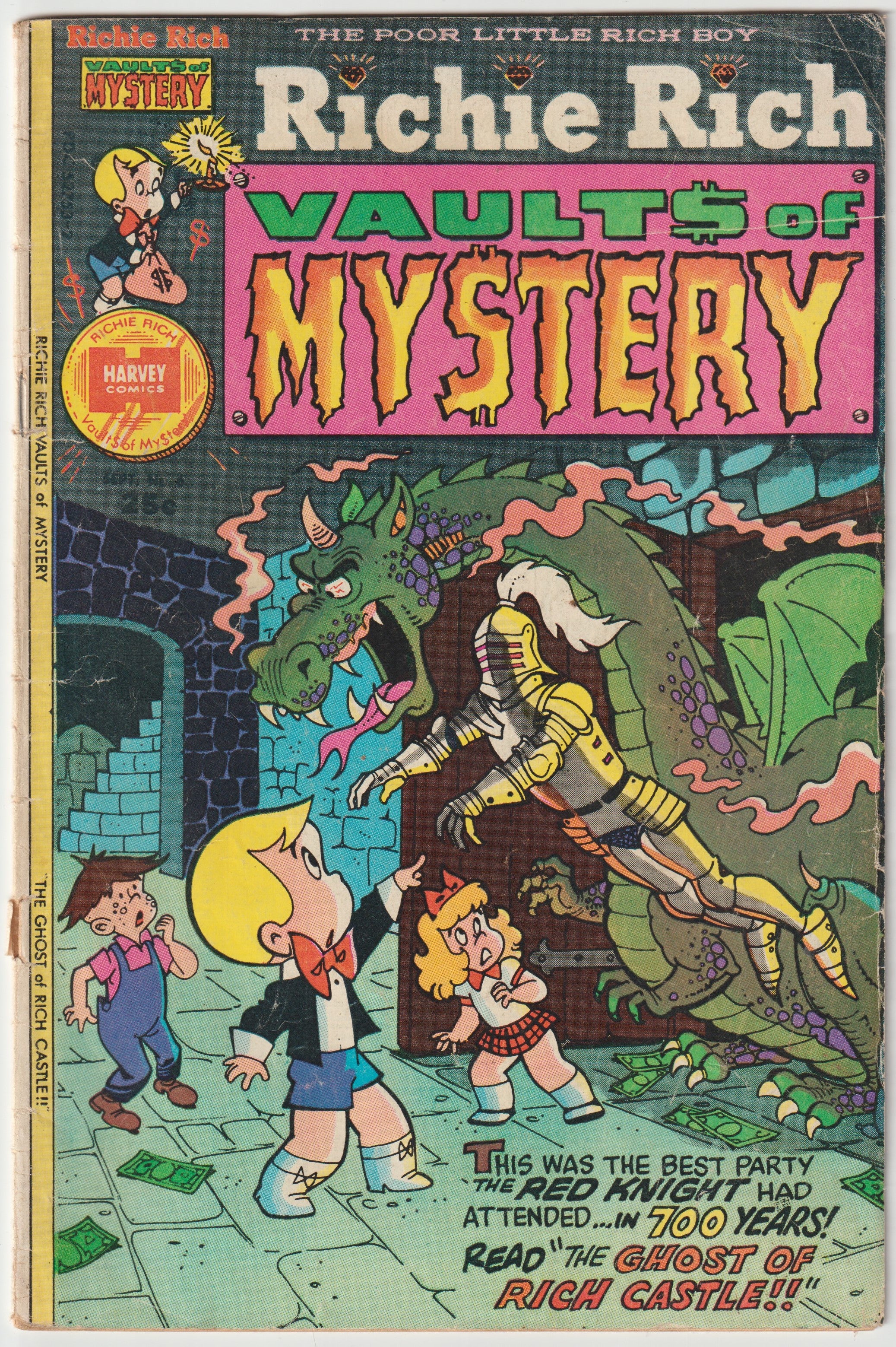 Richie Rich Vault of Mystery (1974 Harvey) #6 | Odin's Place