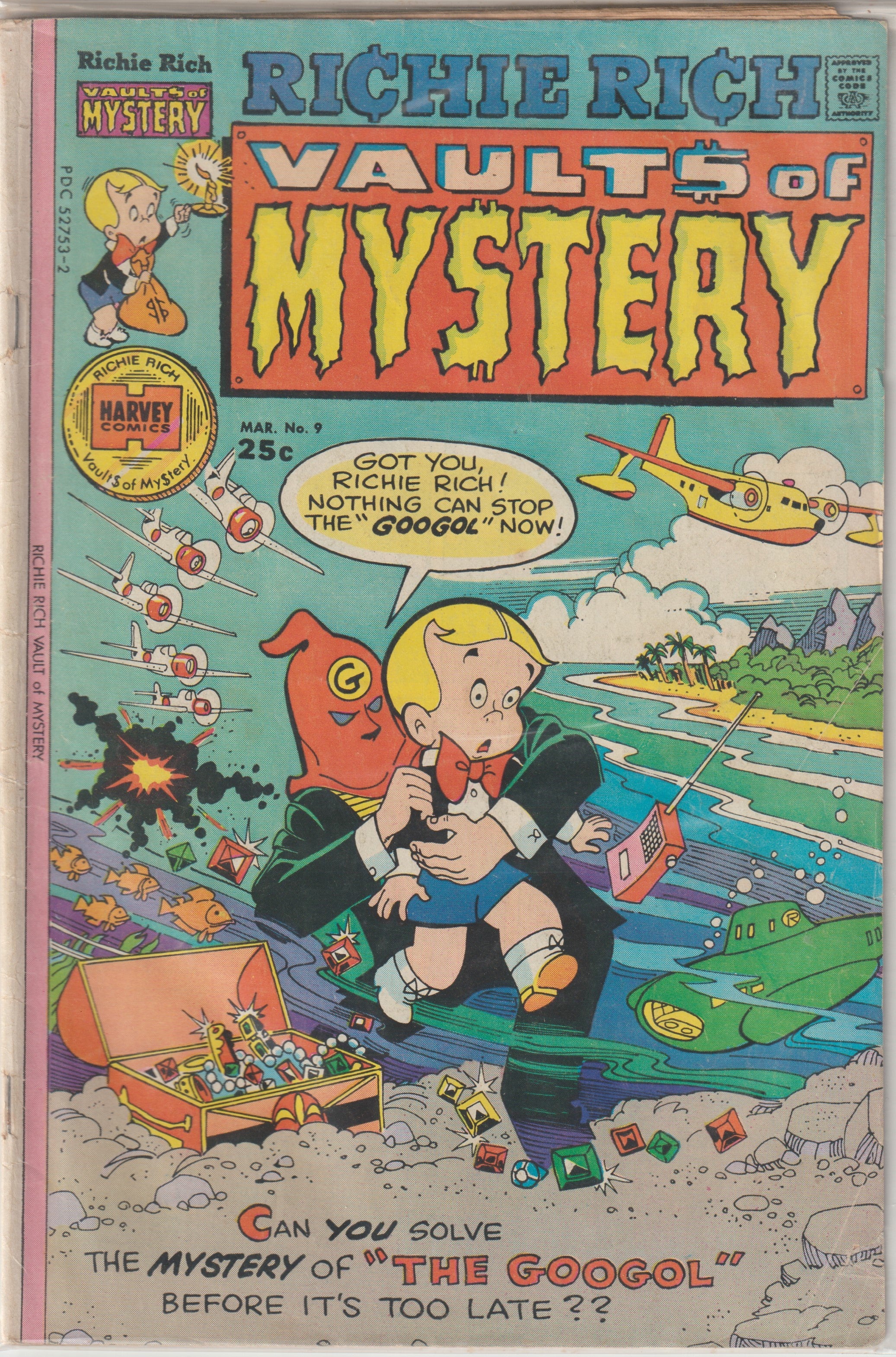 Richie Rich Vault of Mystery (1974 Harvey) #9 | Odin's Place