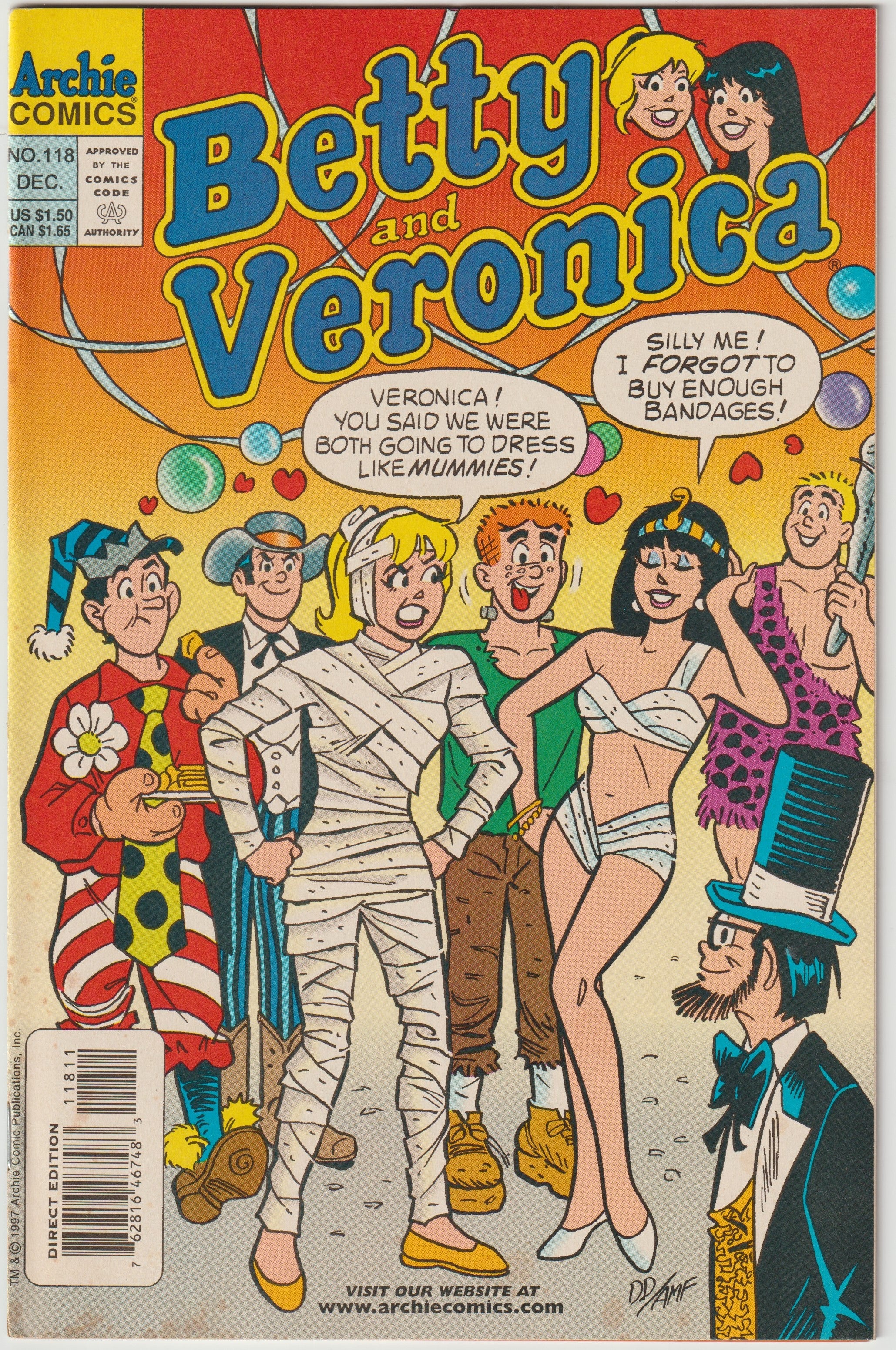 Archie's Girls Betty and Veronica  #118 (1965) | Odin's Place