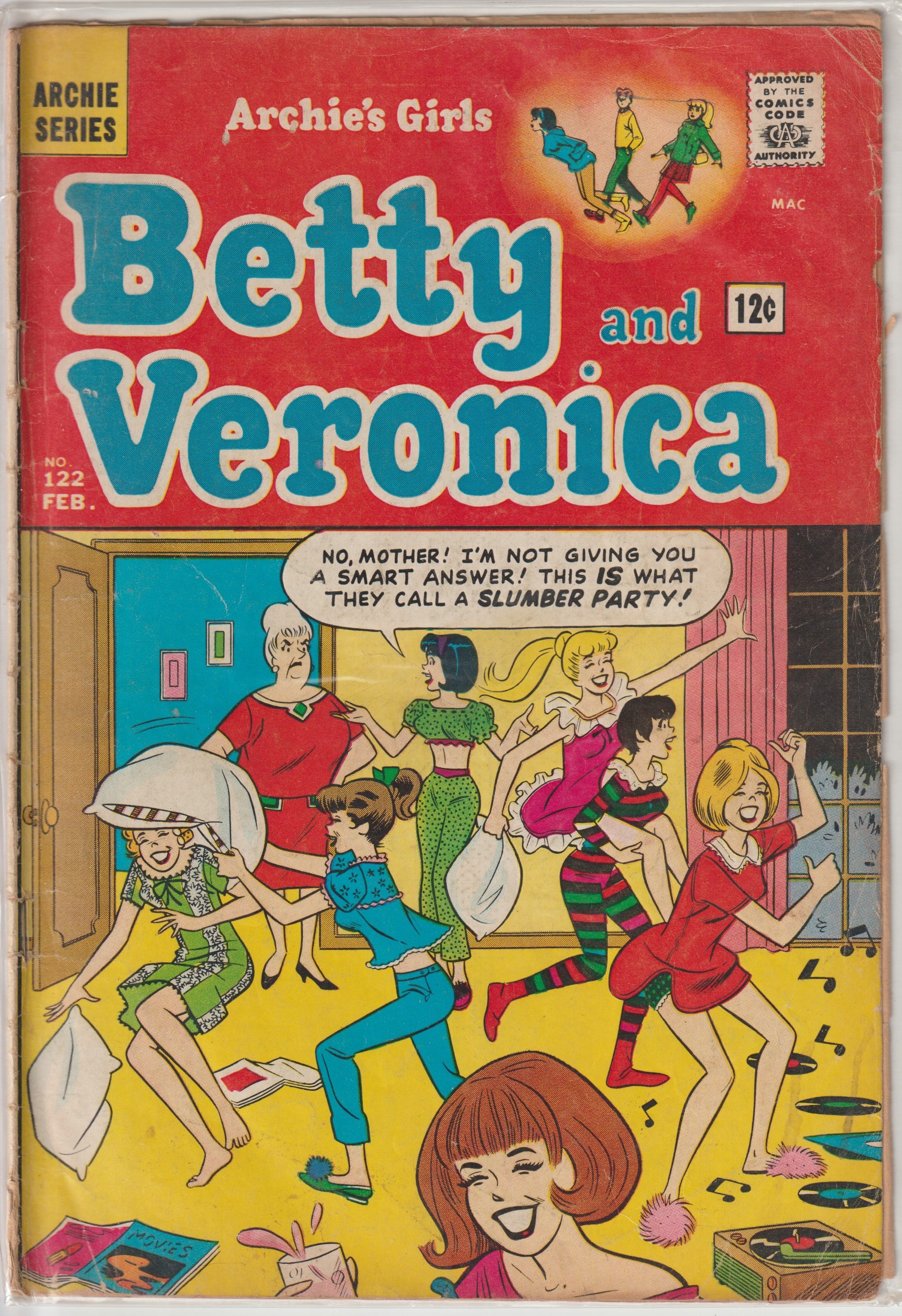 Archie's Girls Betty and Veronica  #122 (1966) | Odin's Place