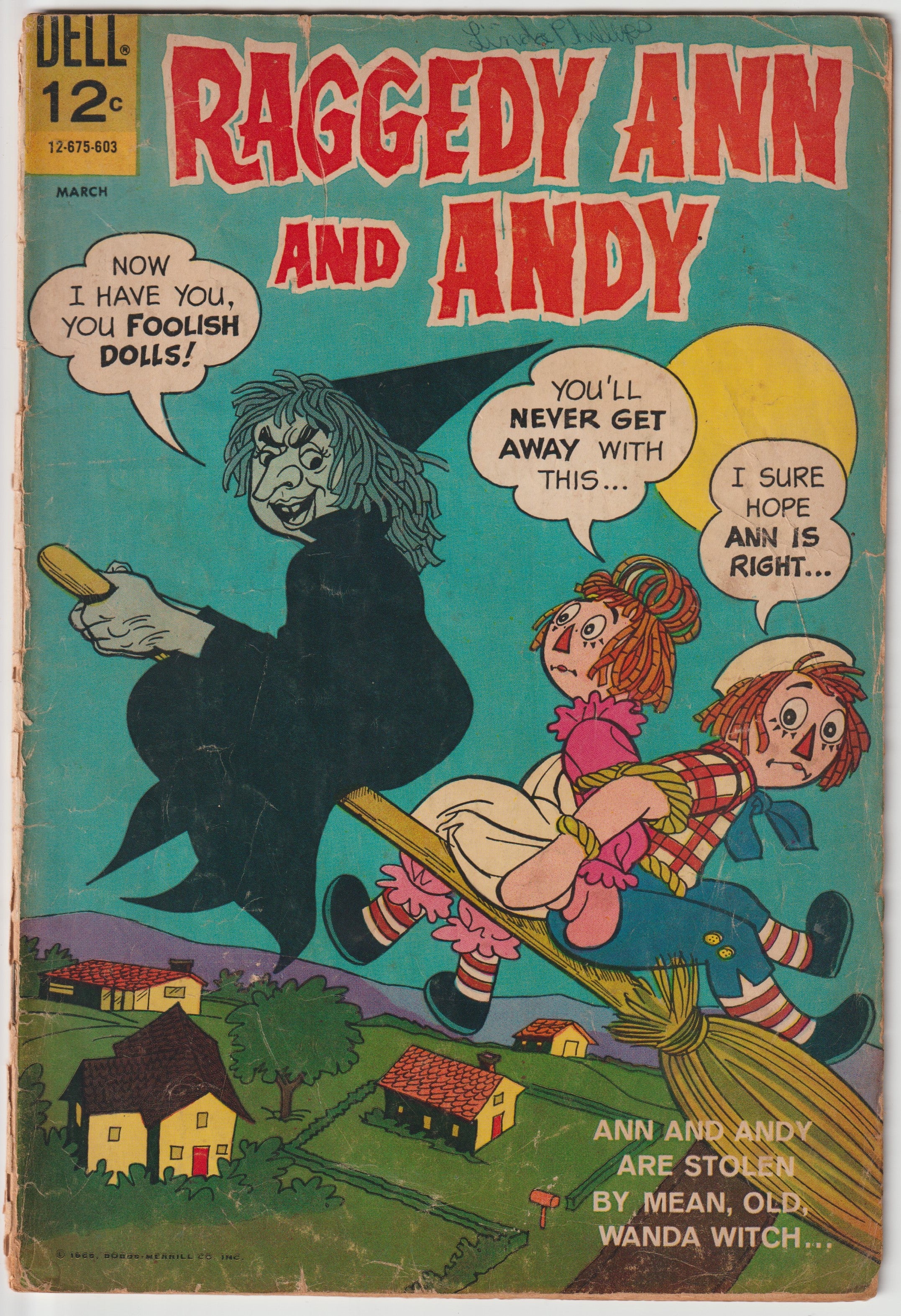 Raggedy Ann and Andy #4 (1966) | Odin's Place