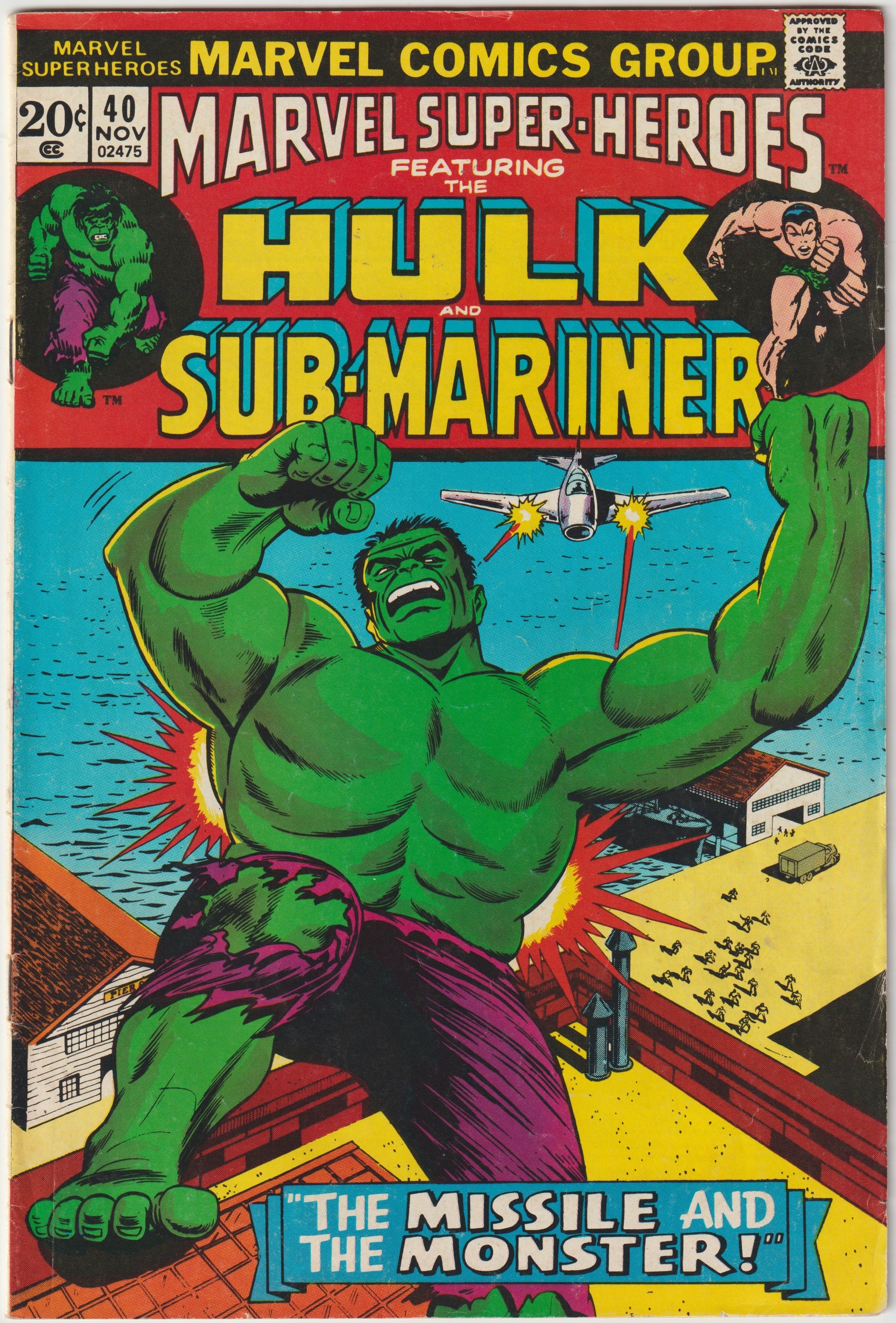 Marvel Super Heroes #40 (1973) | Odin's Place