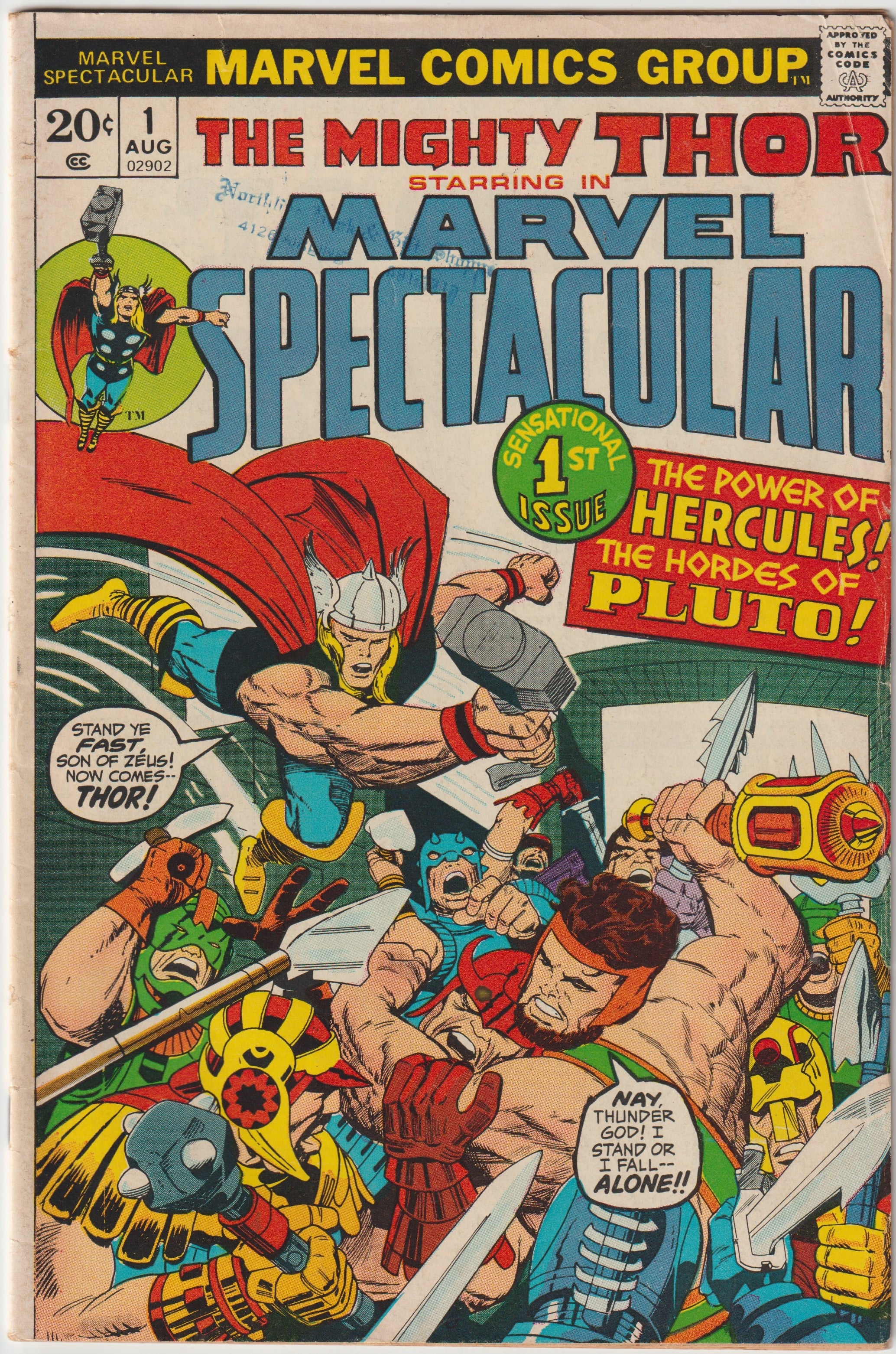 Marvel Spectacular #1 (1973) | Odin's Place
