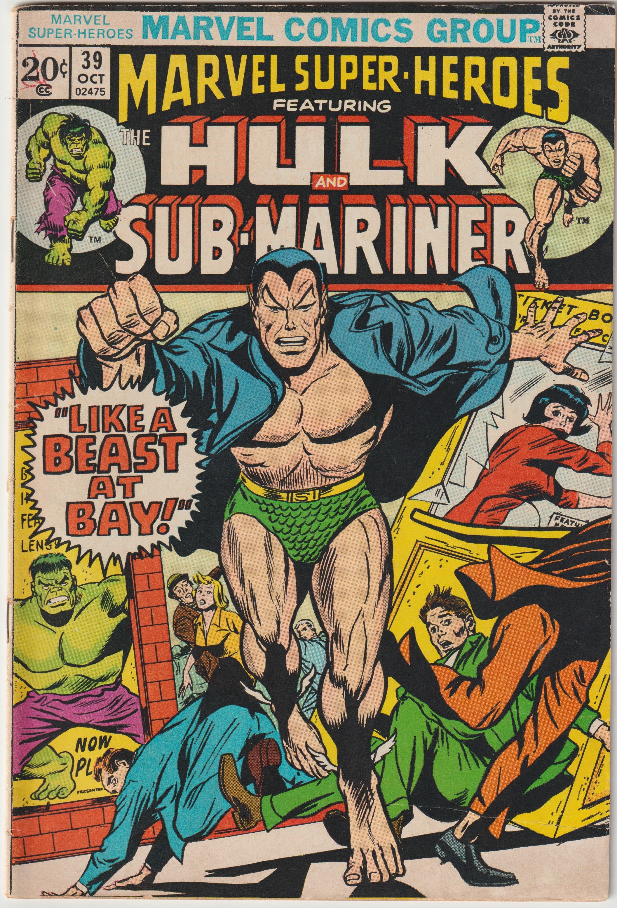 Marvel Super Heroes #39 (1973) | Odin's Place