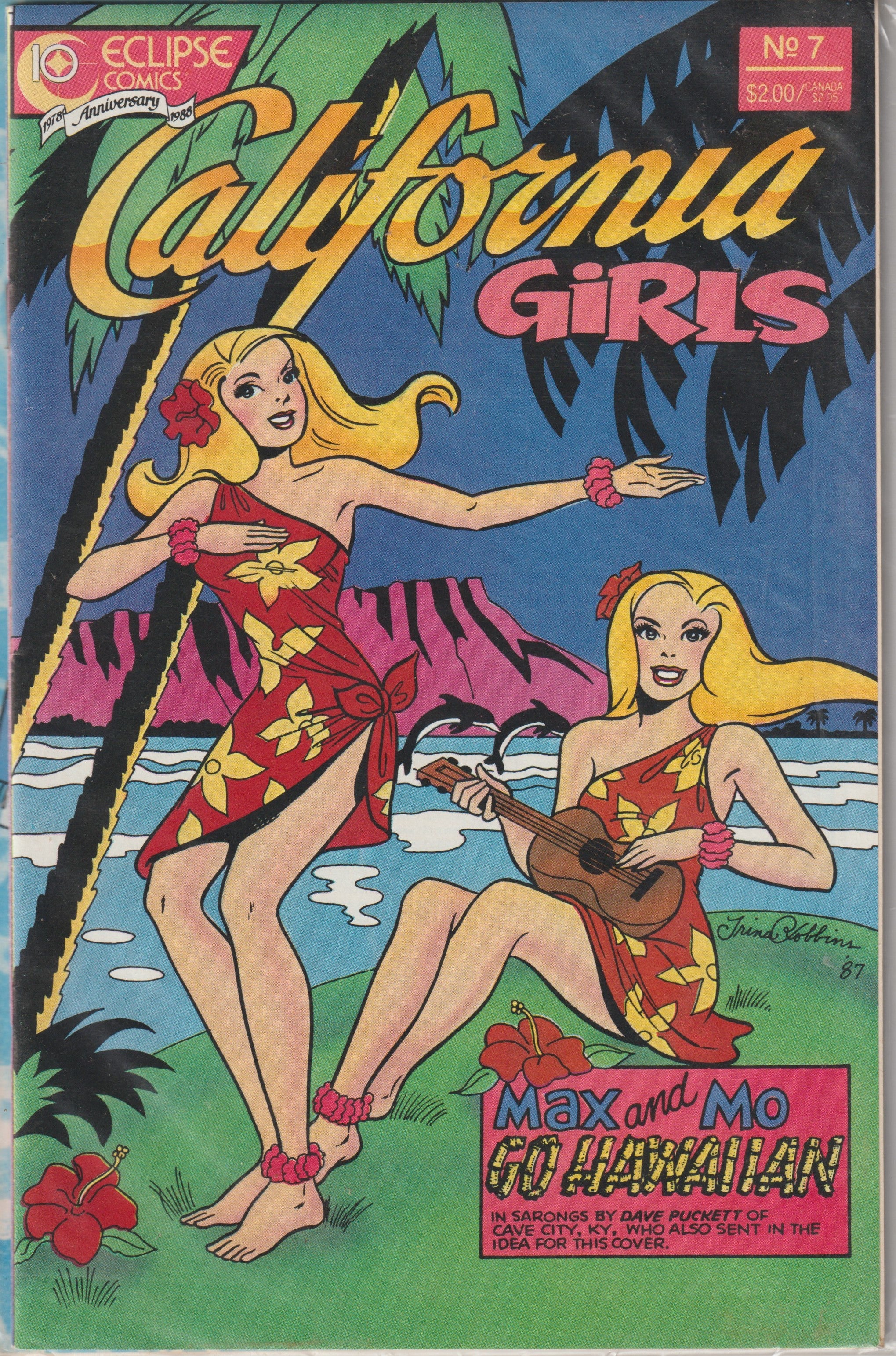 California Girls #7 (1987) | Odin's Place