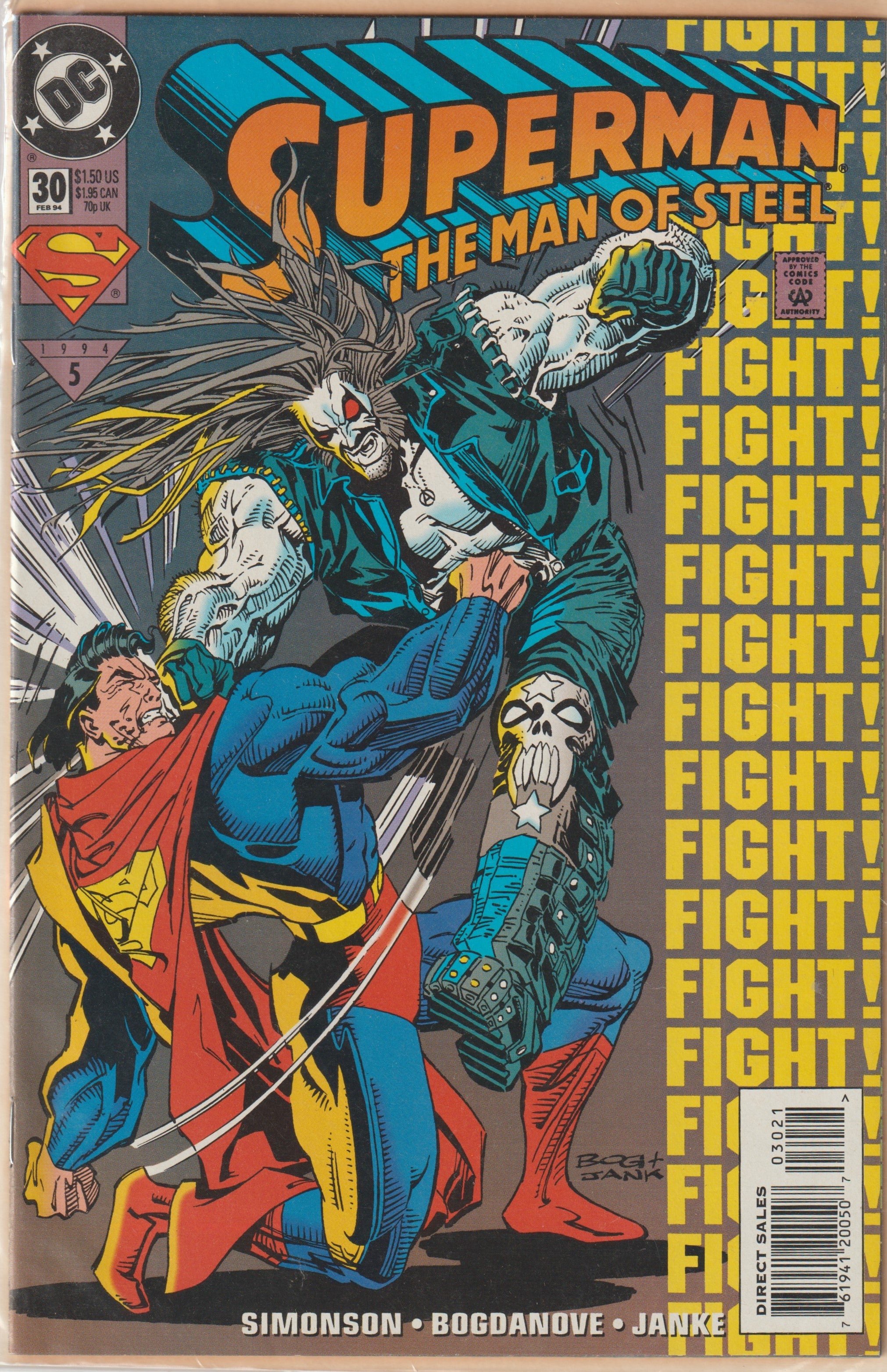 Superman The Man of Steel #30 (1994) | Odin's Place