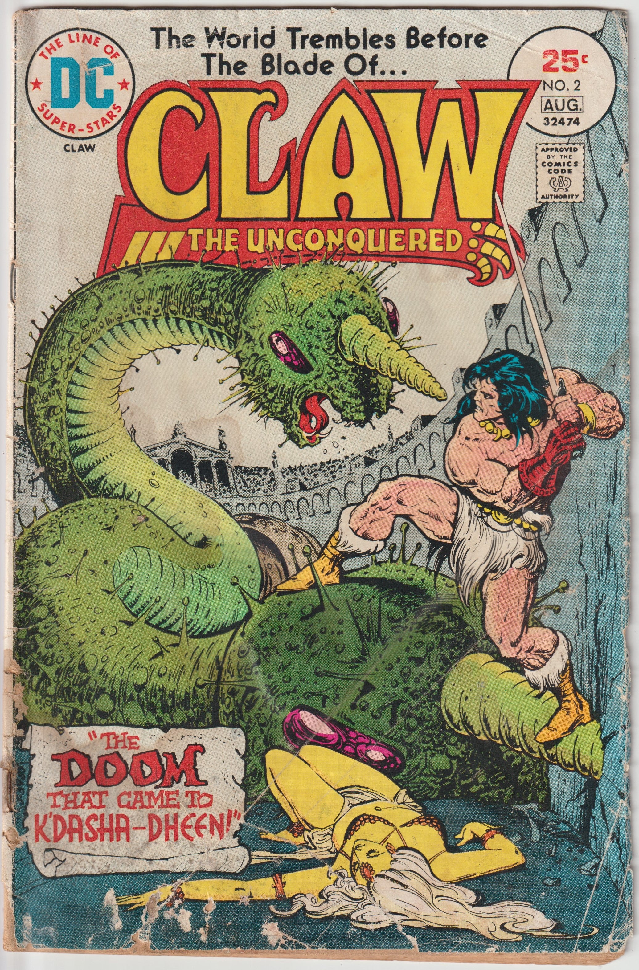 Claw the Unconquered # 2 (1975) | Odin's Place