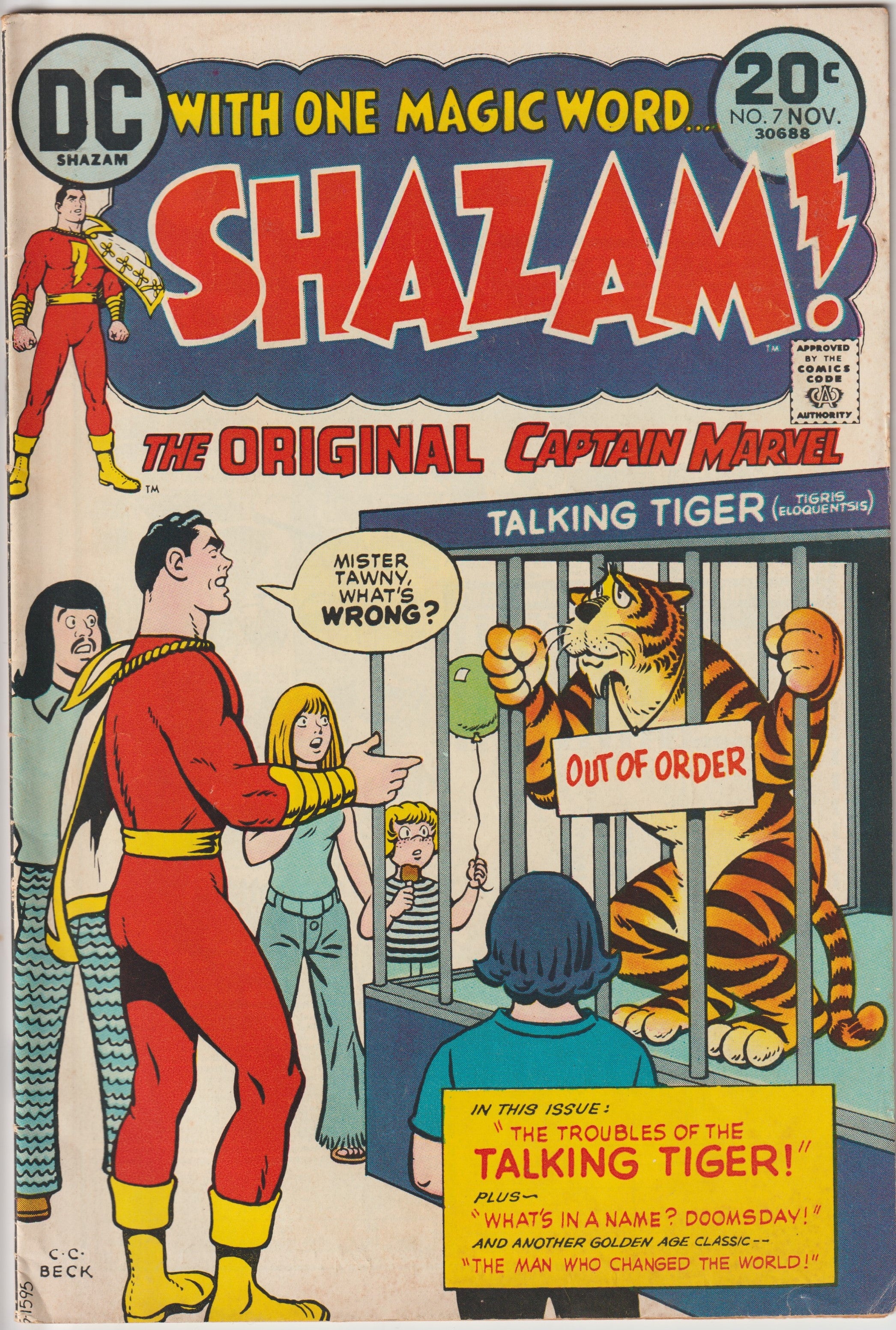 Shazam #7 (1973) | Odin's Place