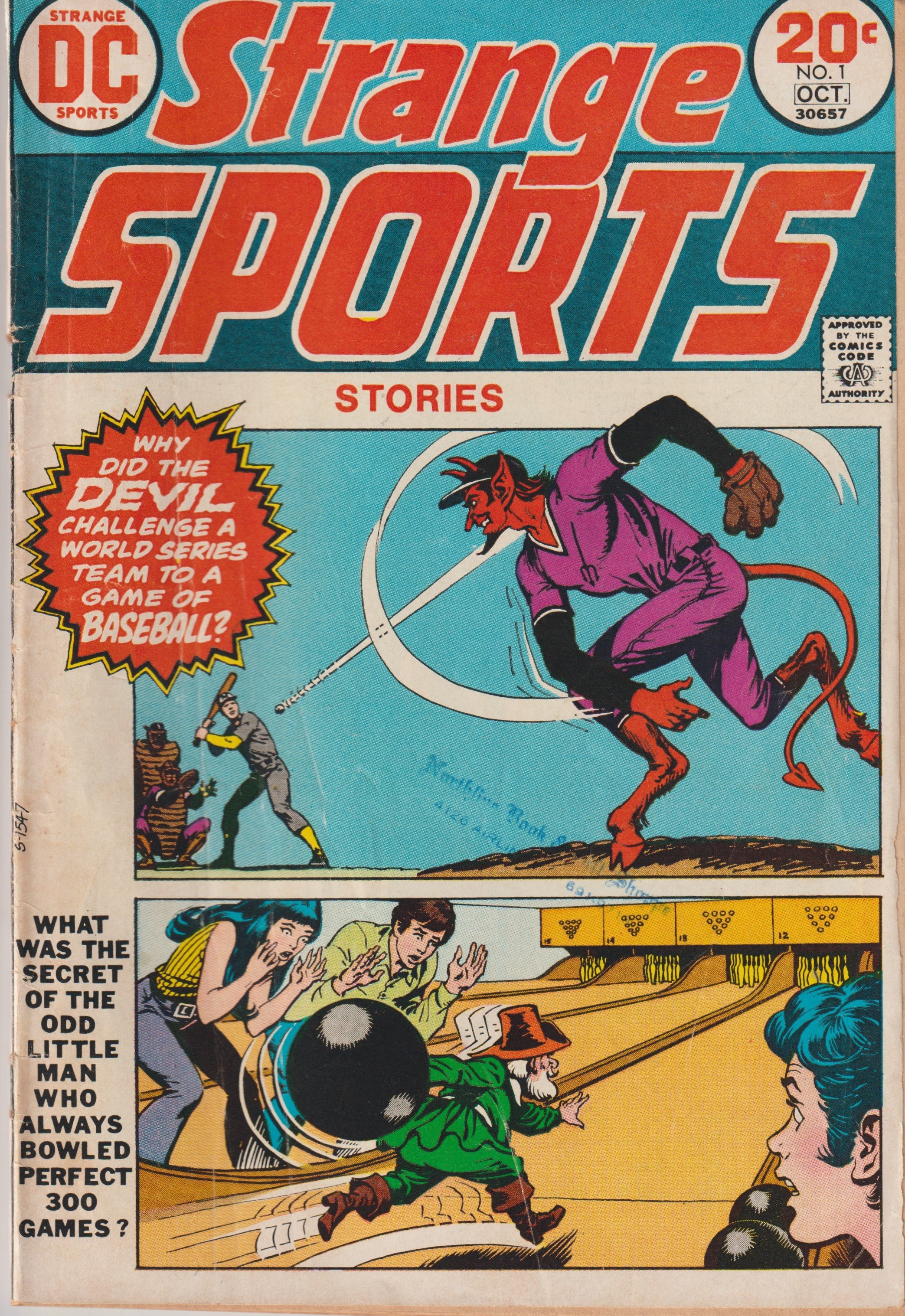 Strange Sports Stories #1 (1973) | Odin's Place