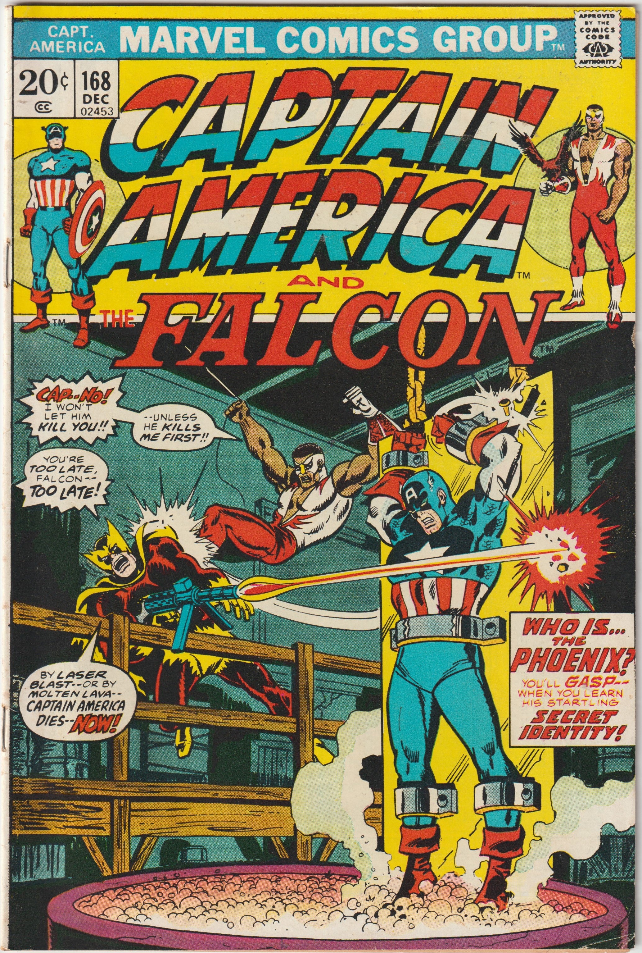 Captain America #168 (1973) | Odin's Place