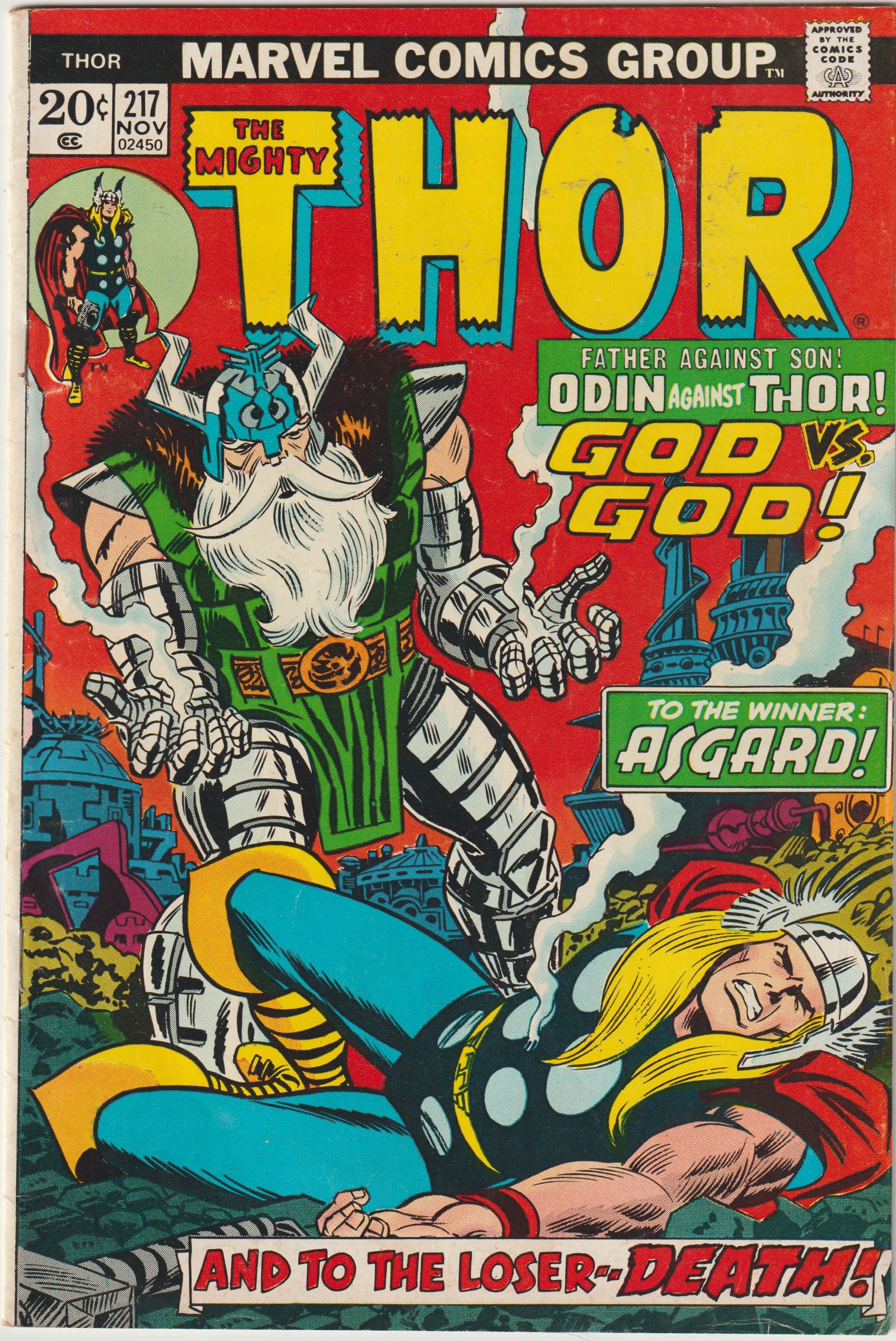 Thor #217 (1973) | Odin's Place
