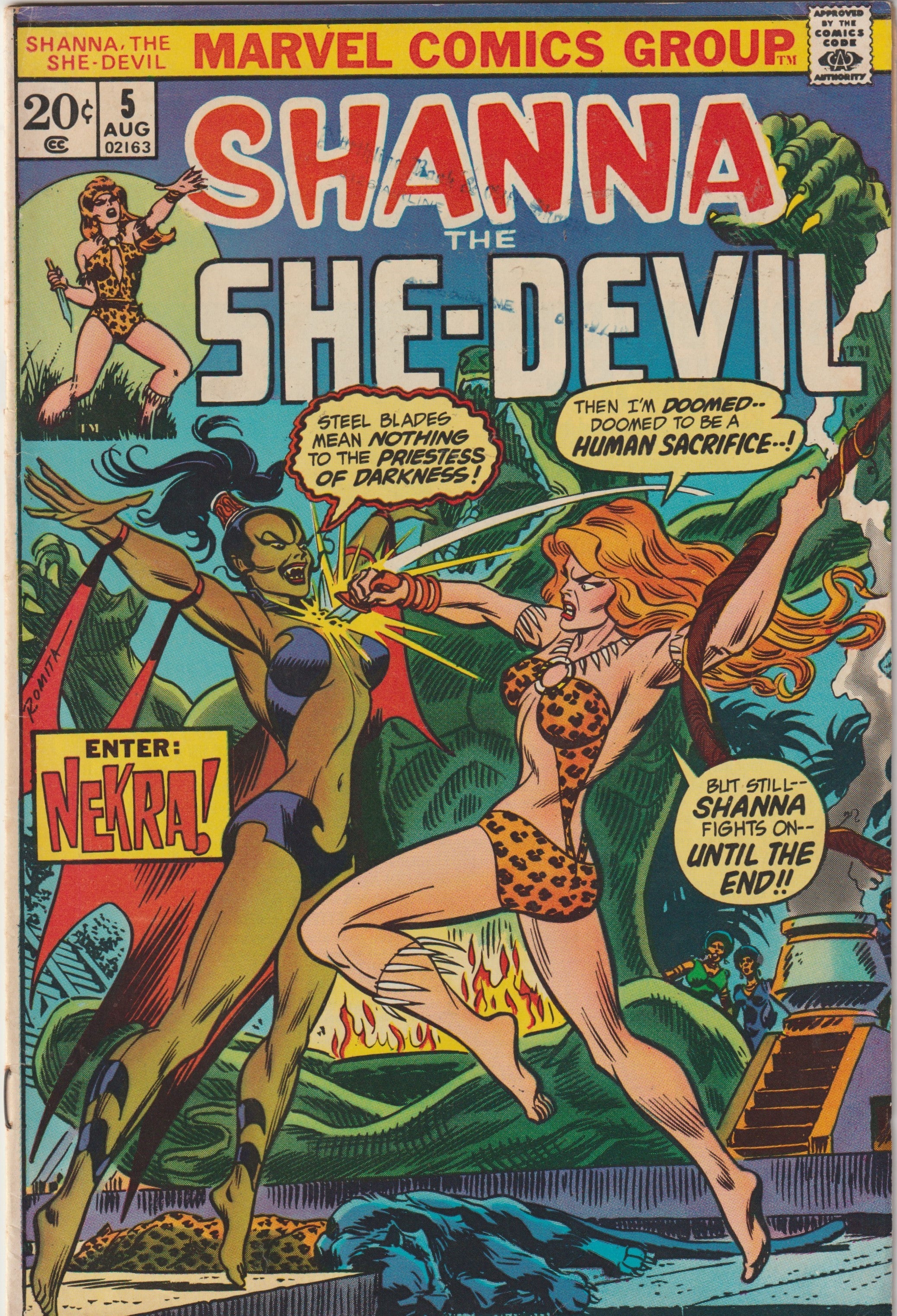 Shanna the She-Devil #5 (1973) | Odin's Place