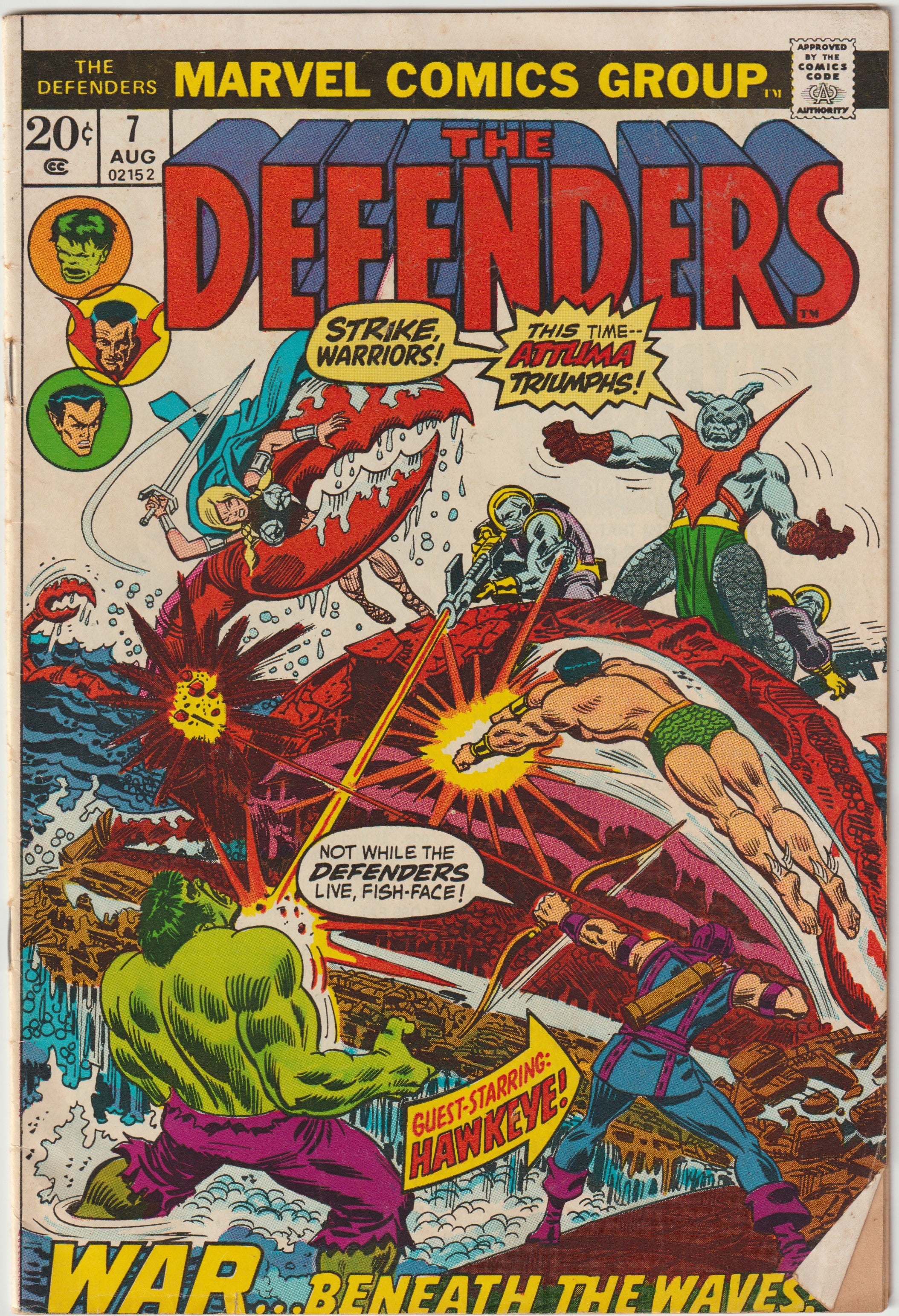 Defenders #7 (1973) | Odin's Place