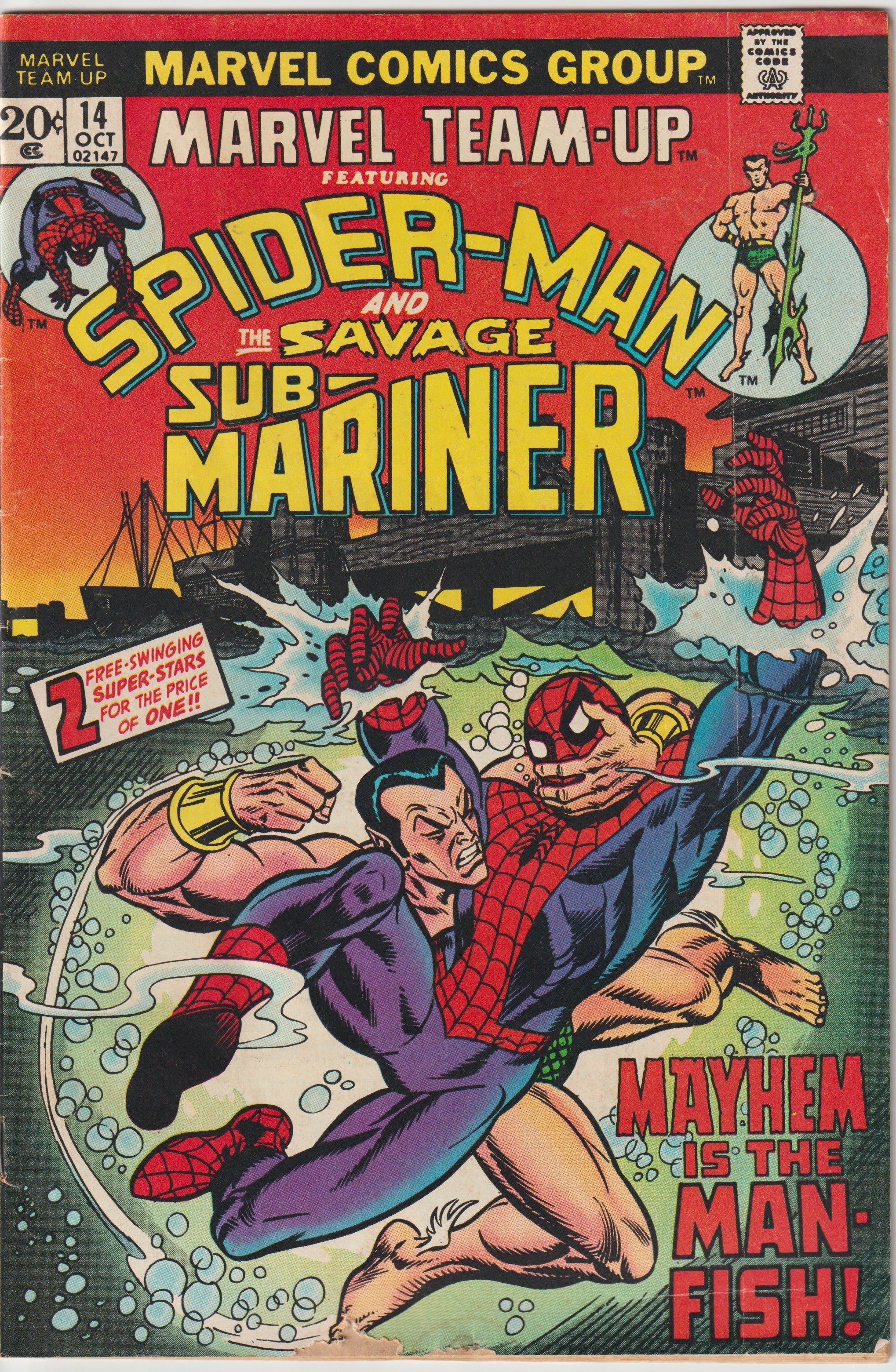 Marvel team-up #14 (1973) | Odin's Place