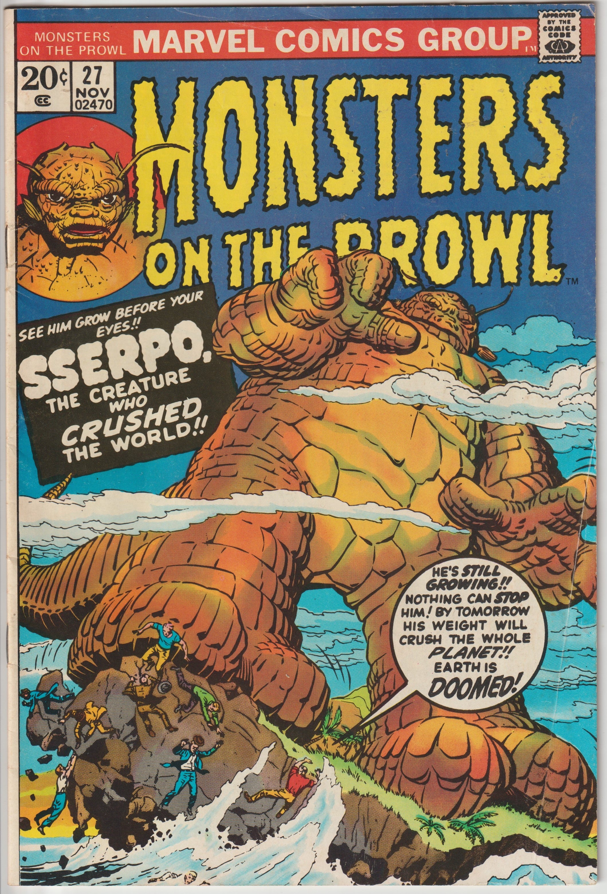 Monsters on the Prowl #27 (1974) | Odin's Place