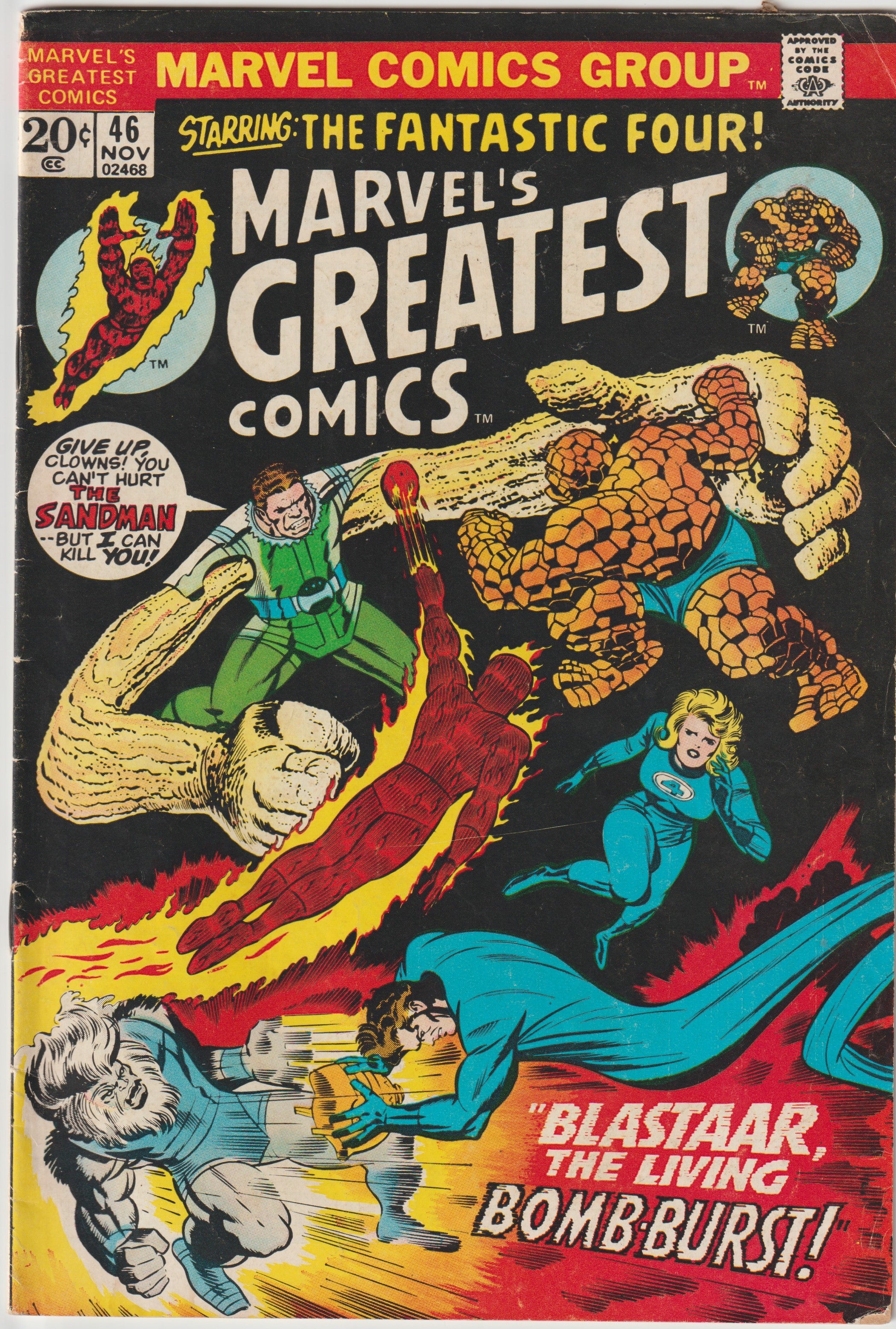 Marvel's Greatest Comics #46 (1973) | Odin's Place